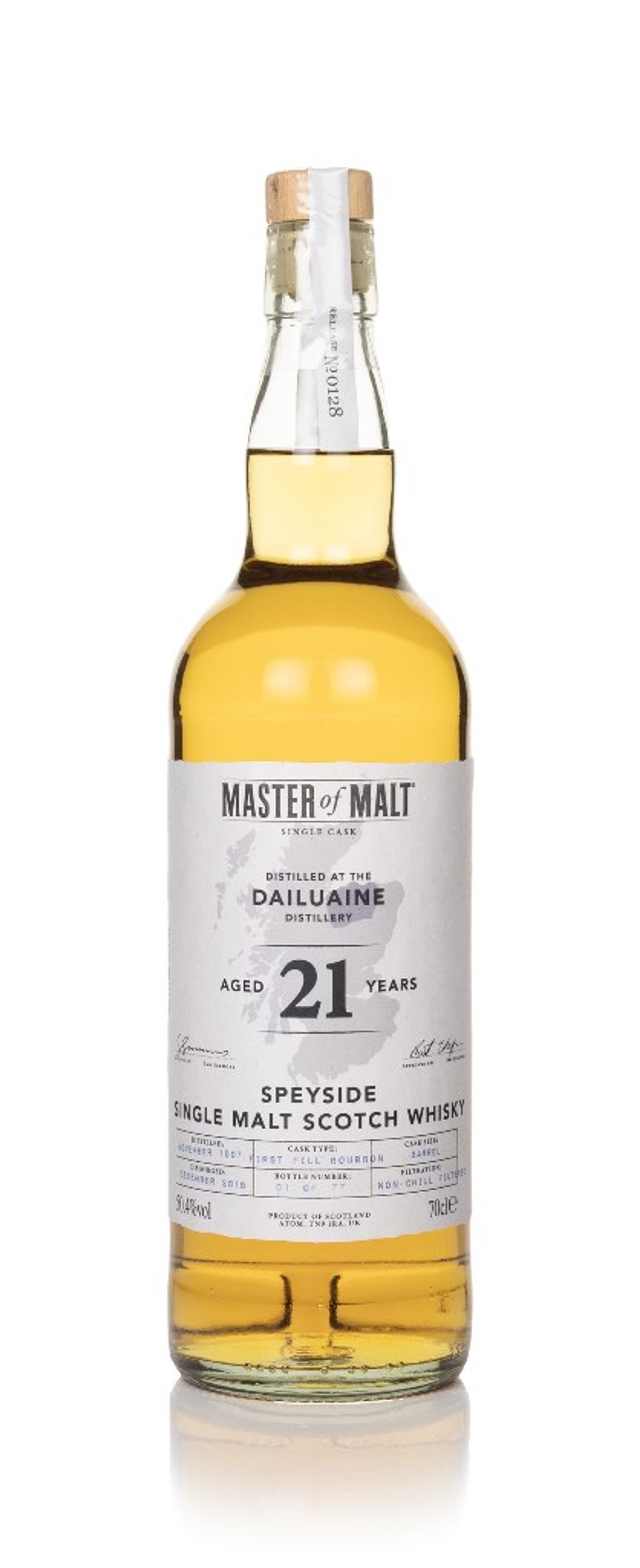 Dailuaine 21 Year Old 1997 Single Cask (Master of Malt) 70cl
