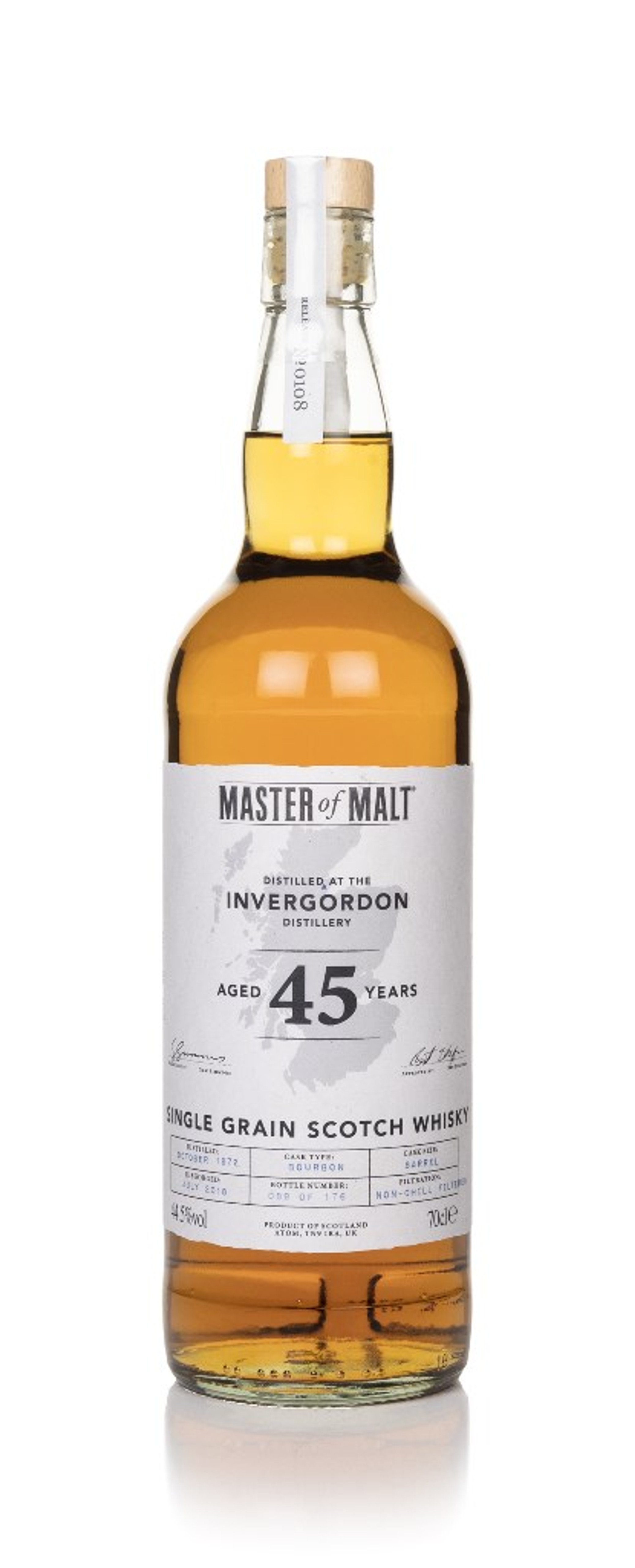 Invergordon 45 Year Old 1972 (Master of Malt) 70cl