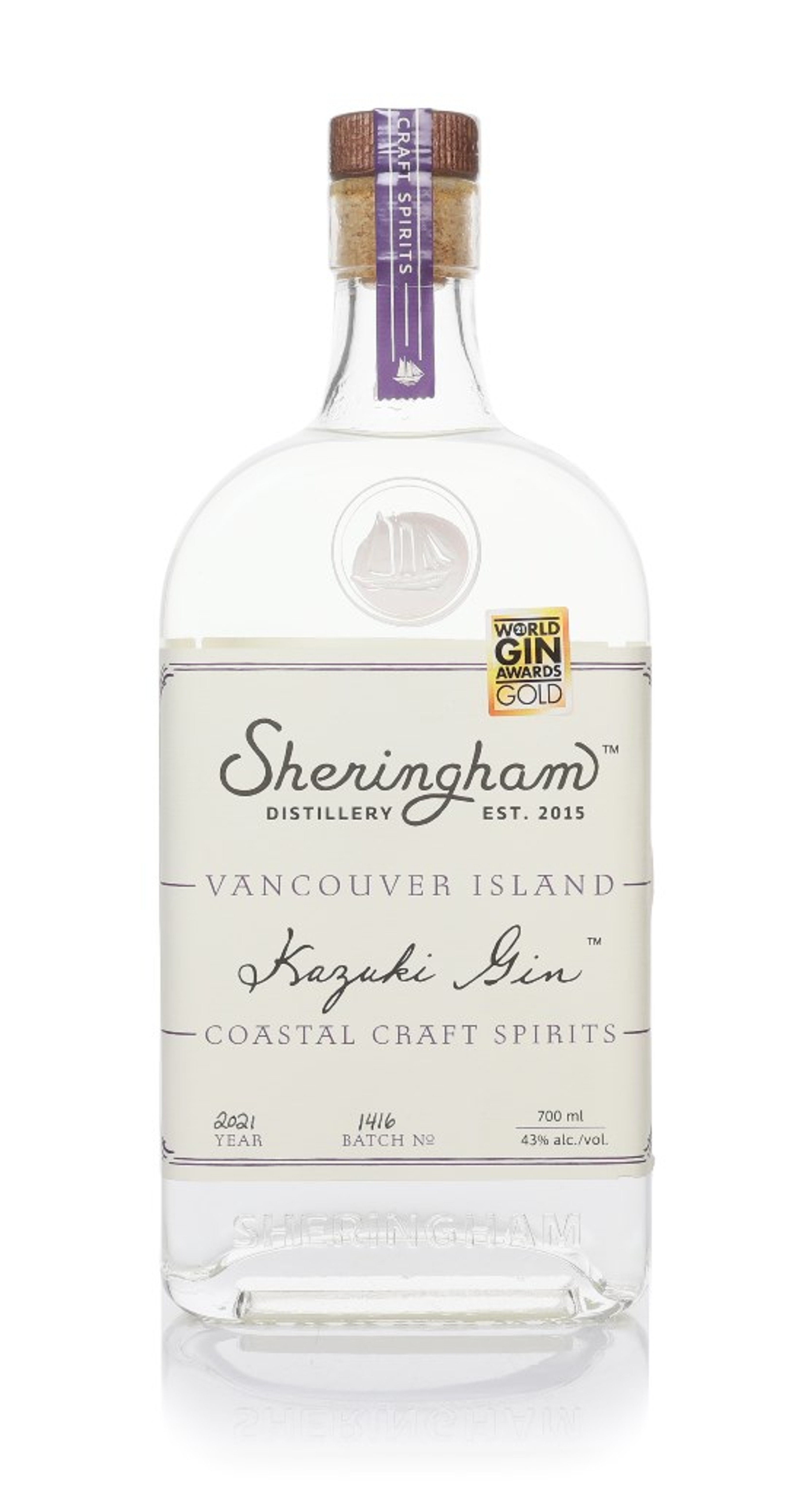 Sheringham Distillery Kazuki Gin 70cl