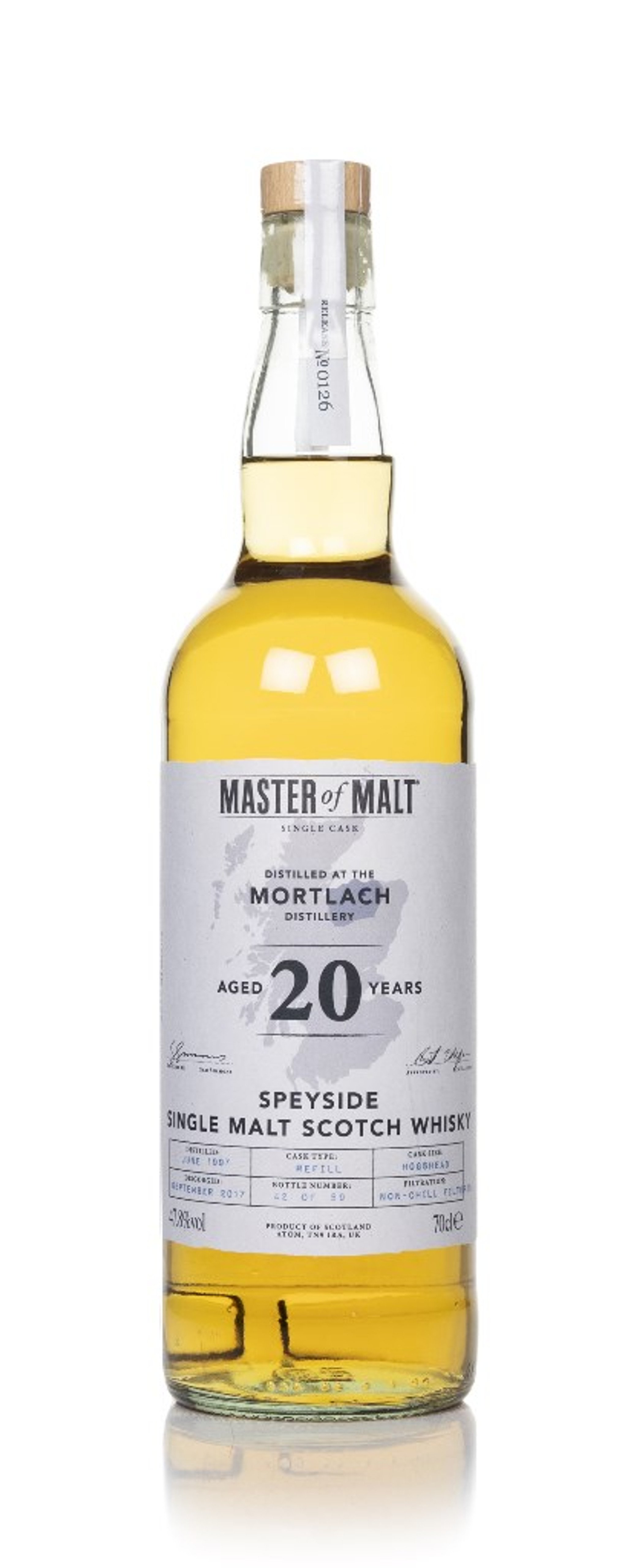 Mortlach 20 Year Old 1997 Single Cask (Master of Malt) 70cl
