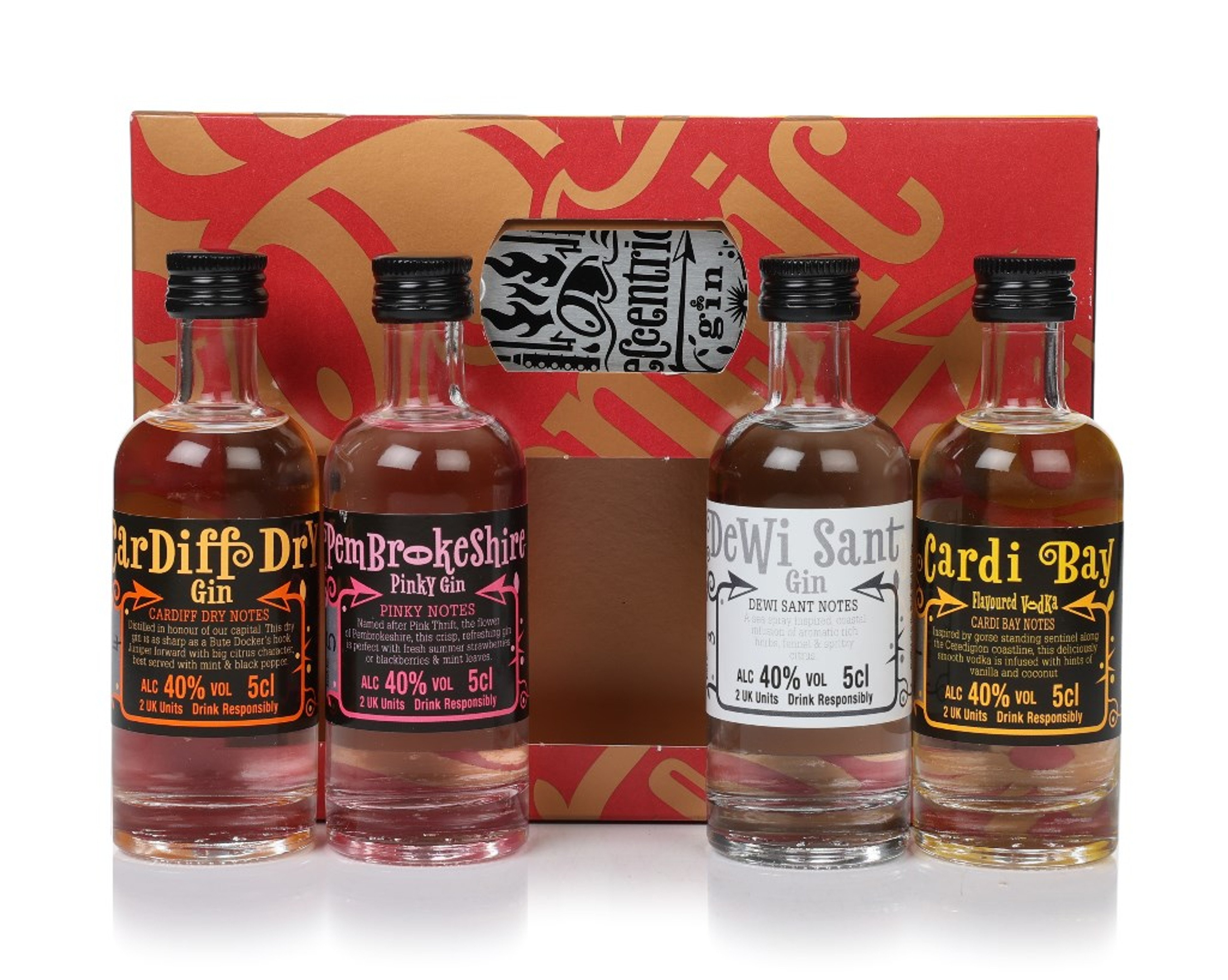 The Eccentric Miniatures Collection (4 x 5cl) 20cl