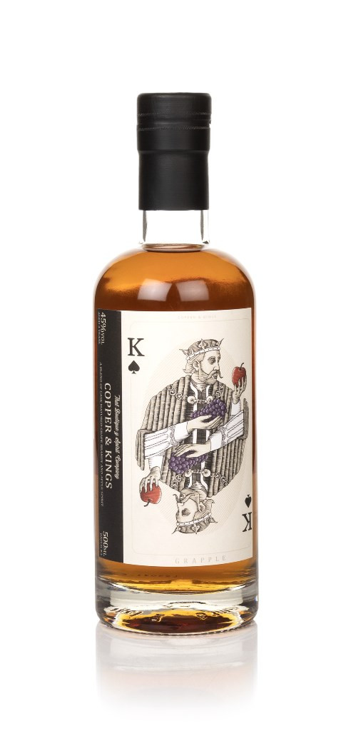 Copper & Kings - A Blend of Cask Matured Grape and Apple Spirit 4 Year Old (That Boutique-y Spirits Company) 50cl