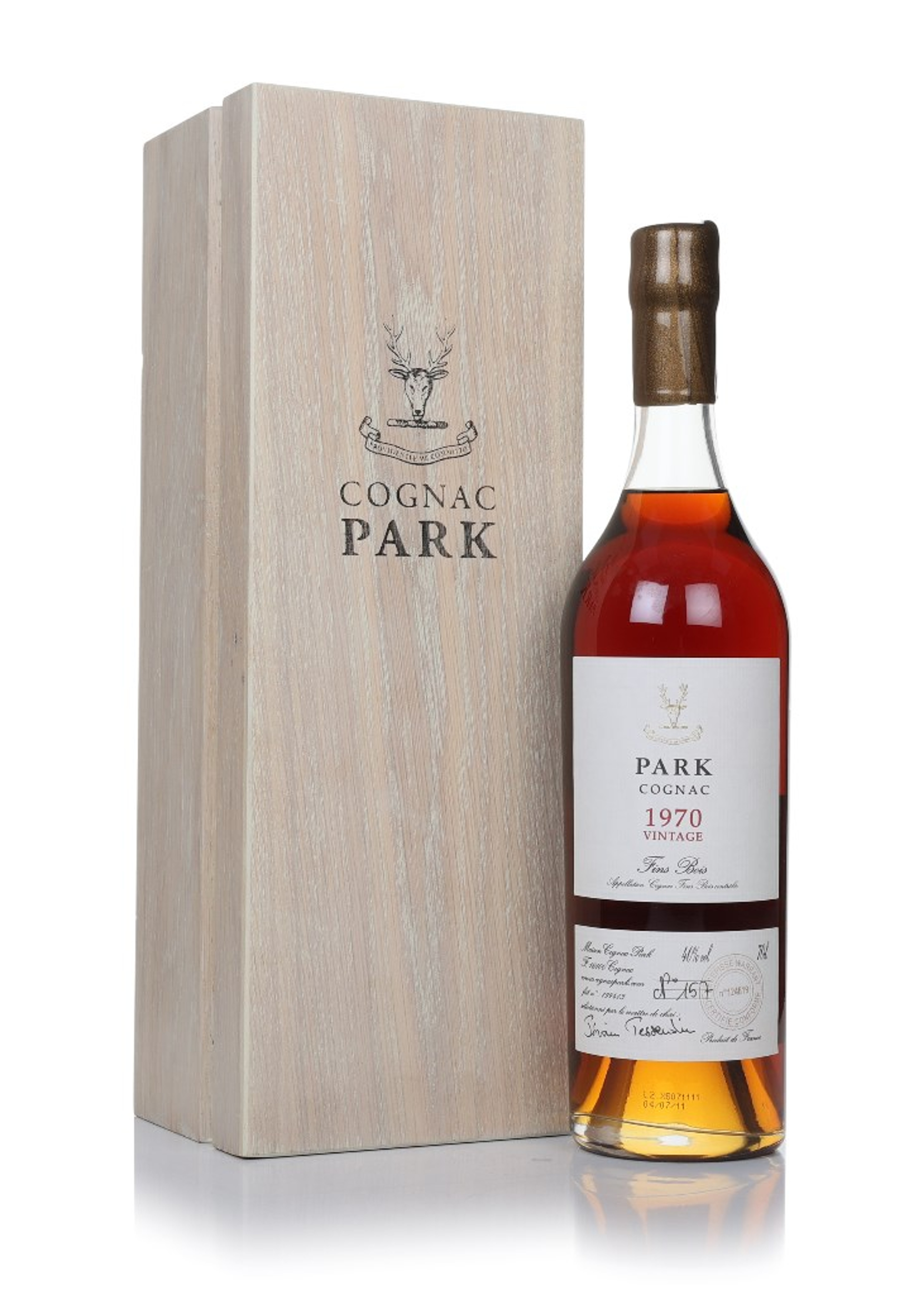 Cognac Park 1970 Vintage Fins Bois 70cl