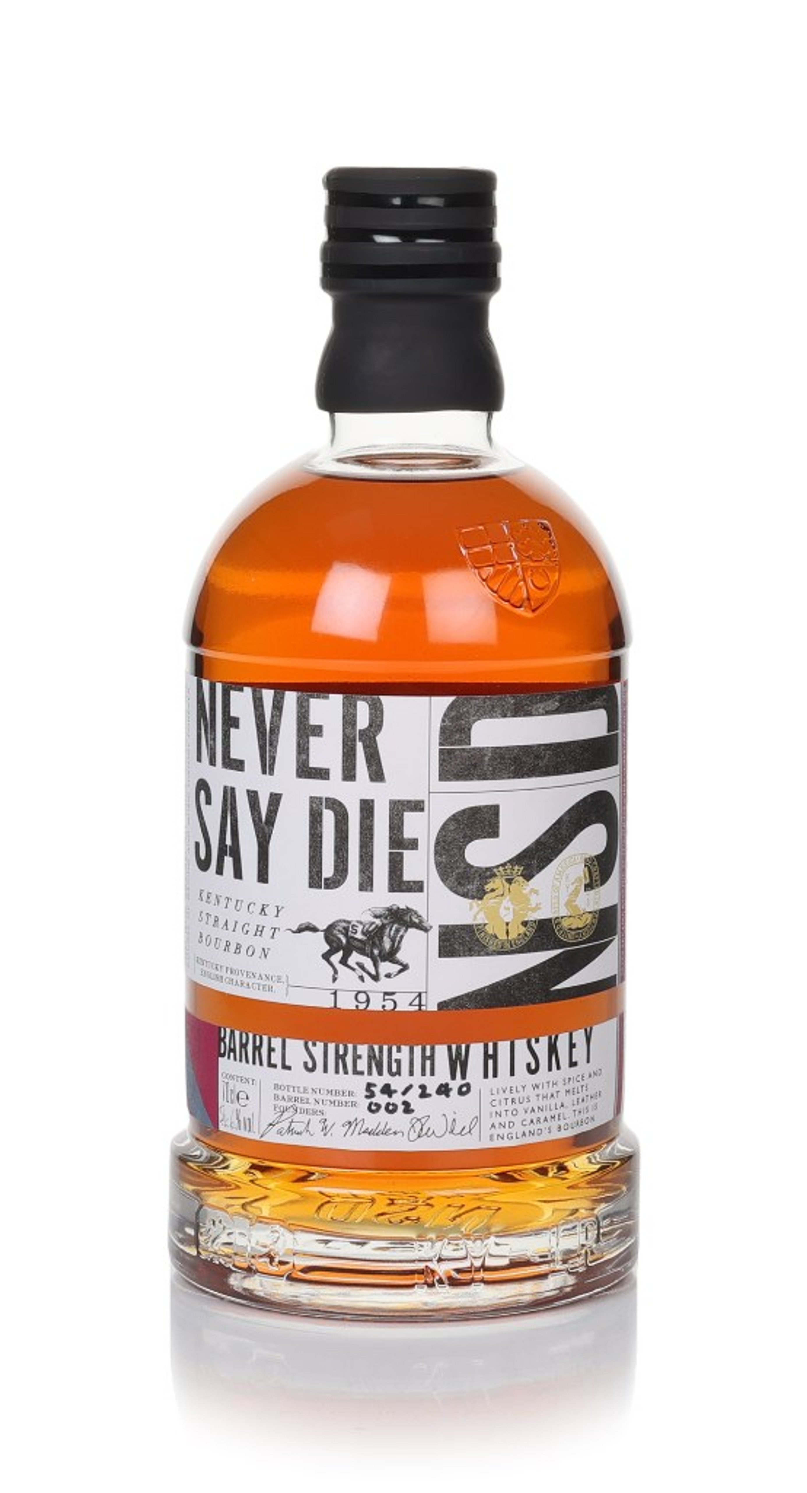 Never Say Die Barrel Strength Whiskey (Barrel No. 2) 70cl