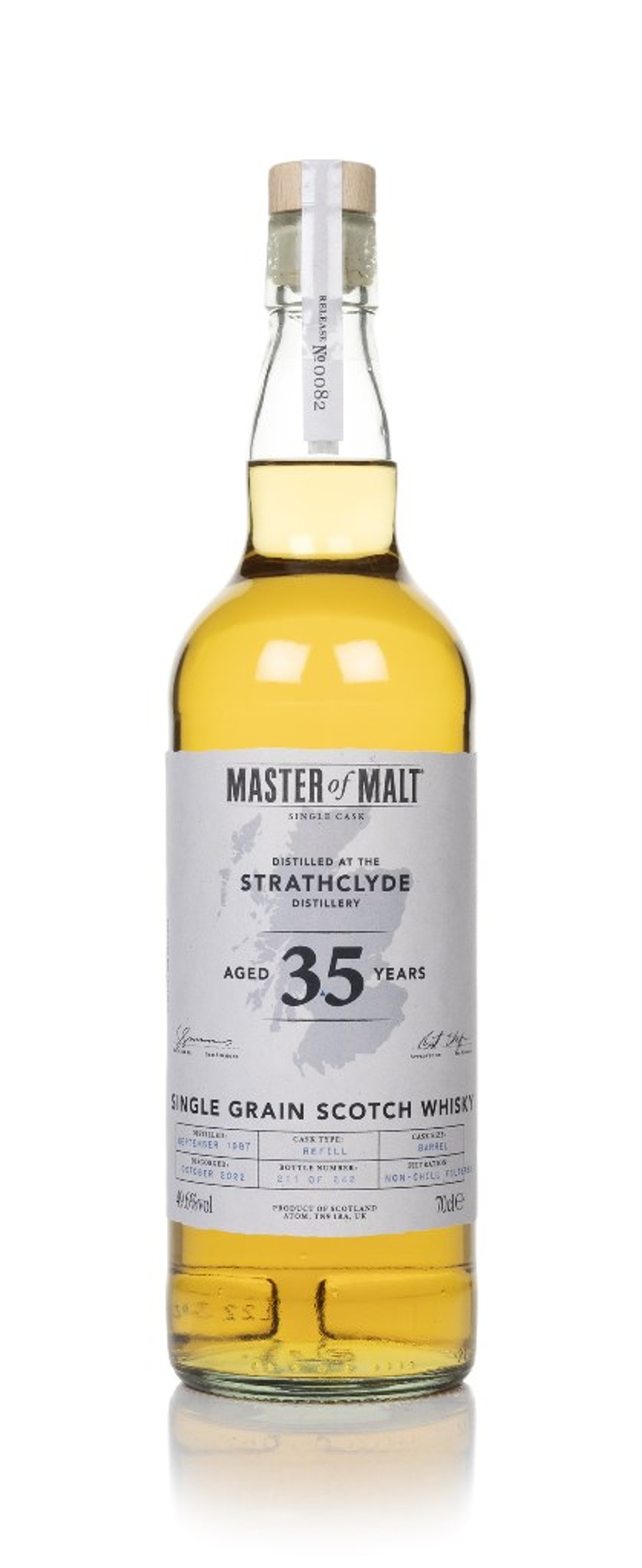 Strathclyde 35 Year Old 1987 Single Cask (Master of Malt) 70cl