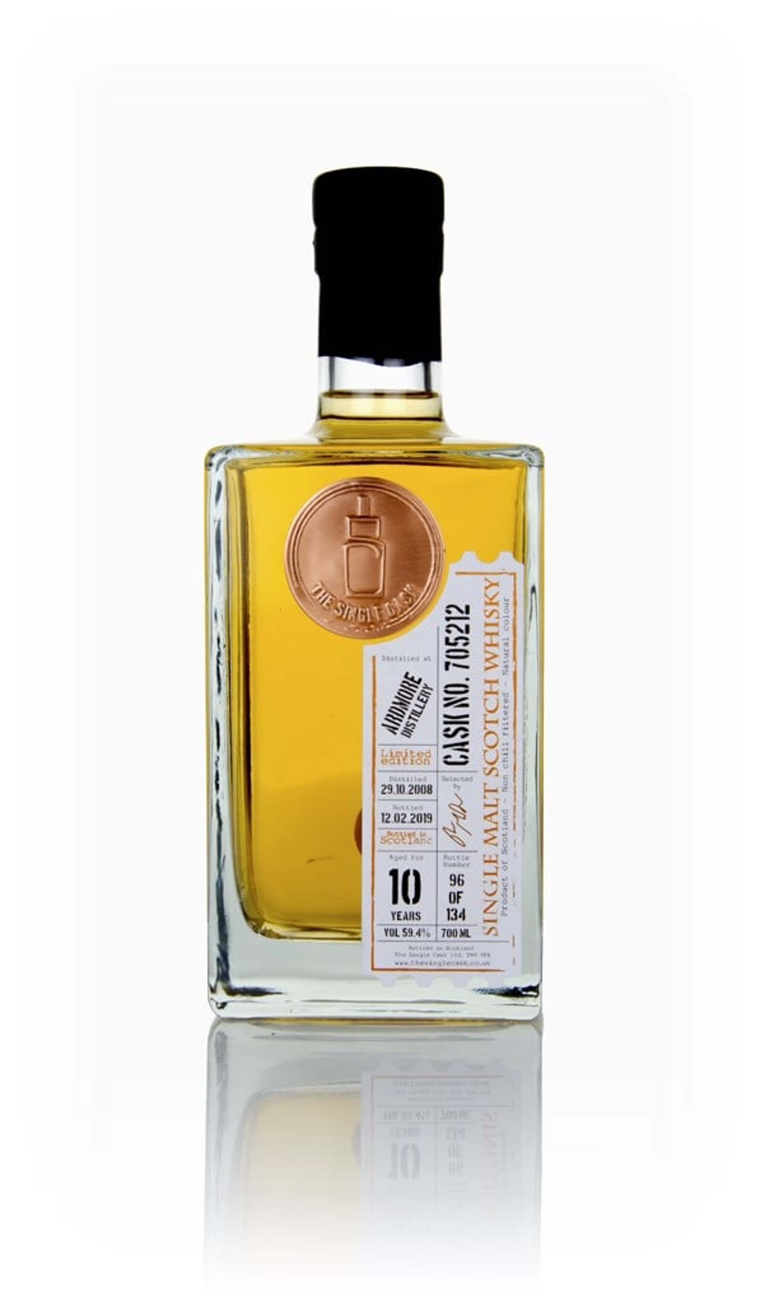 Ardmore 10 Year Old 2008 (cask 705212) - The Single Cask  70cl