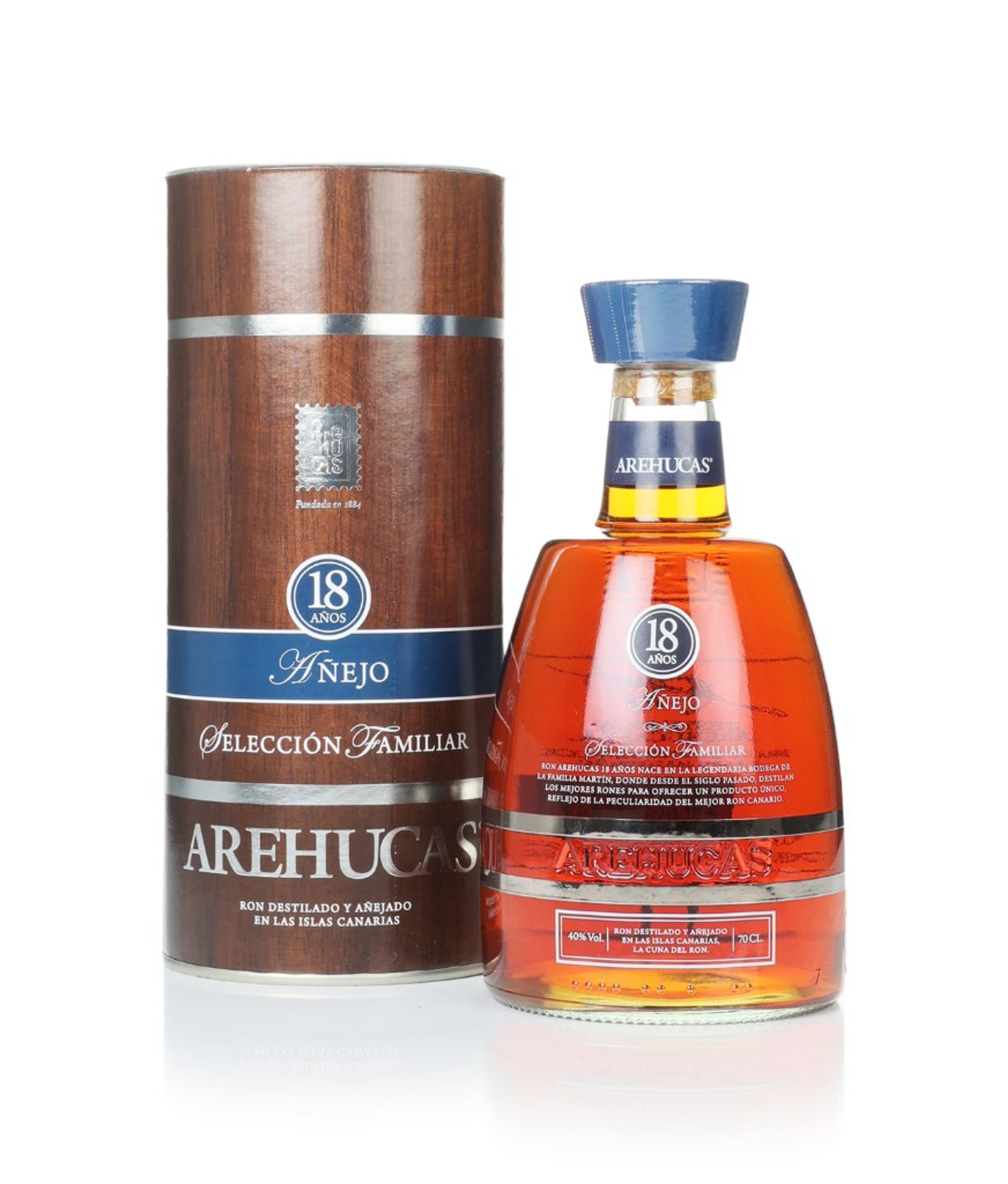 Arehucas Ron Añejo 18 Años 70cl