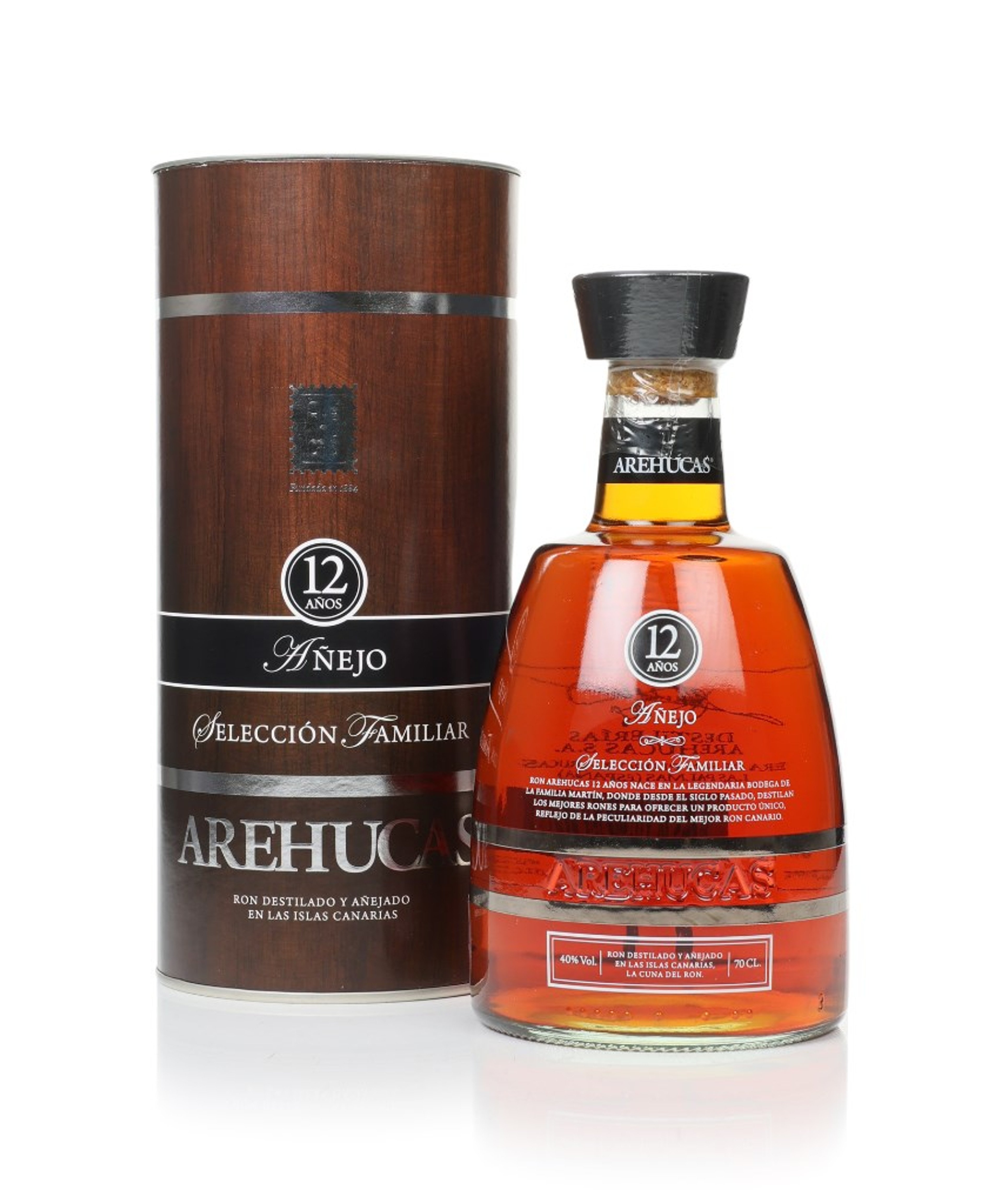 Arehucas Ron Añejo 12 Años 70cl
