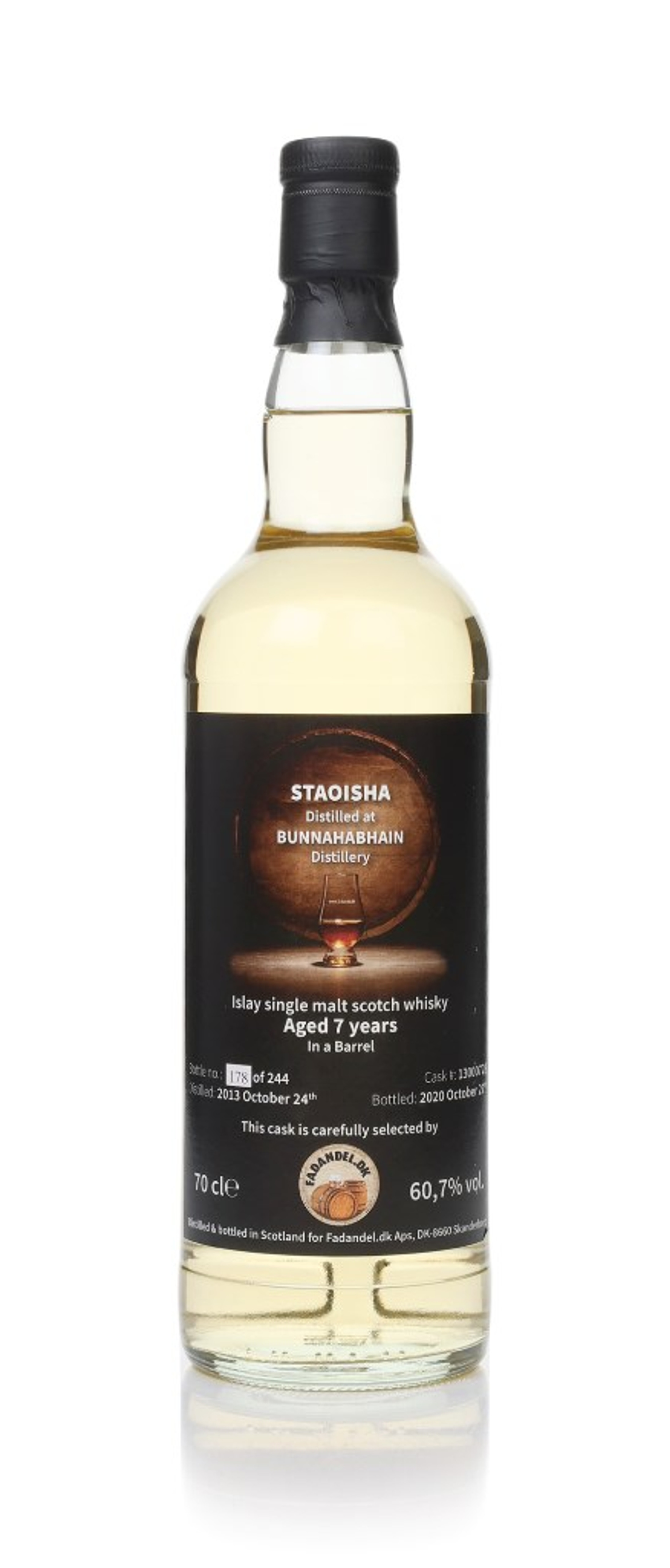 Staoisha 7 Year Old 2013 (cask 13000728) - Fadandel 70cl