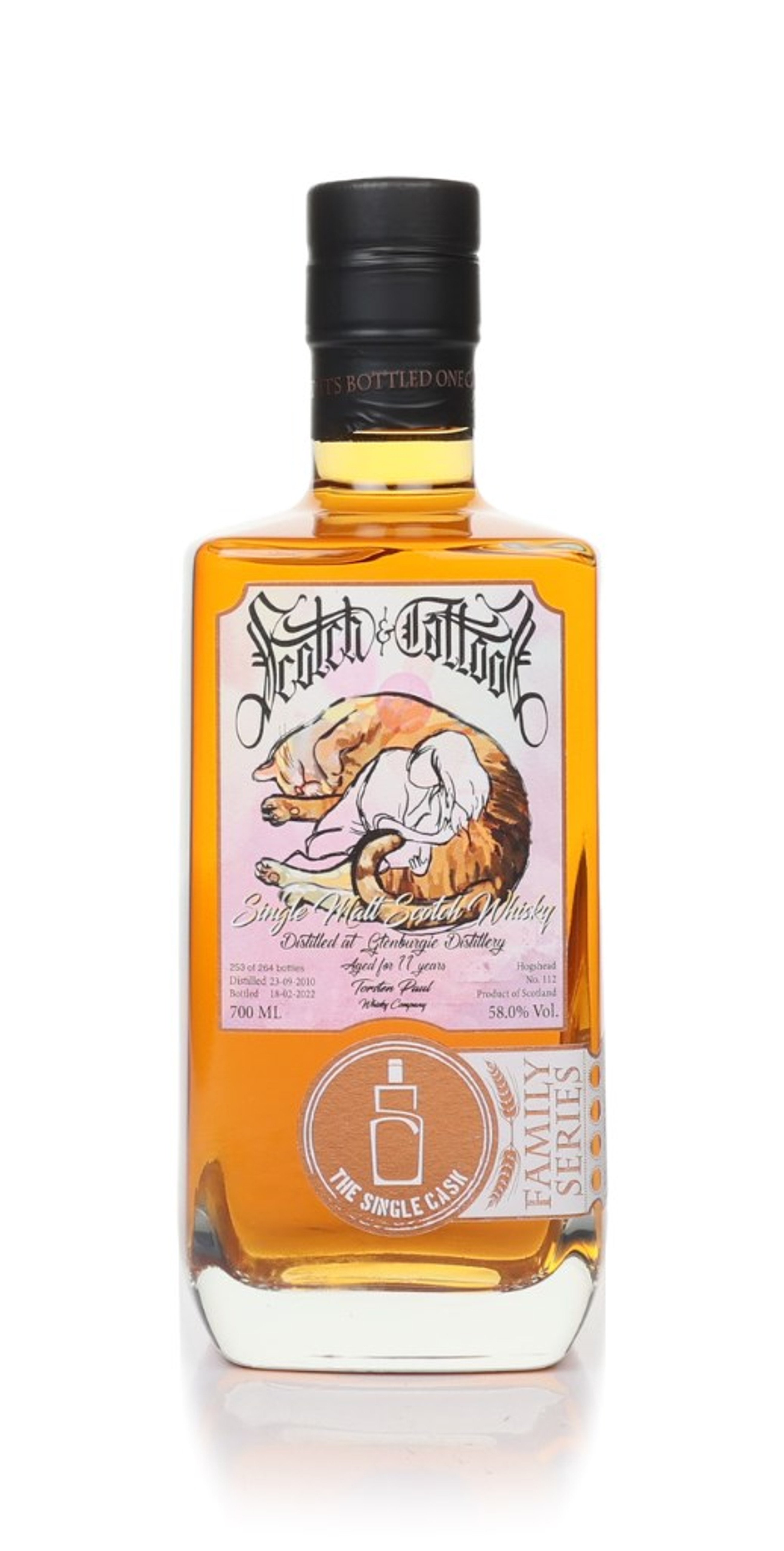 Glenburgie 11 Year Old 2010 (cask 112) - Family Series (The Single Cask) 70cl