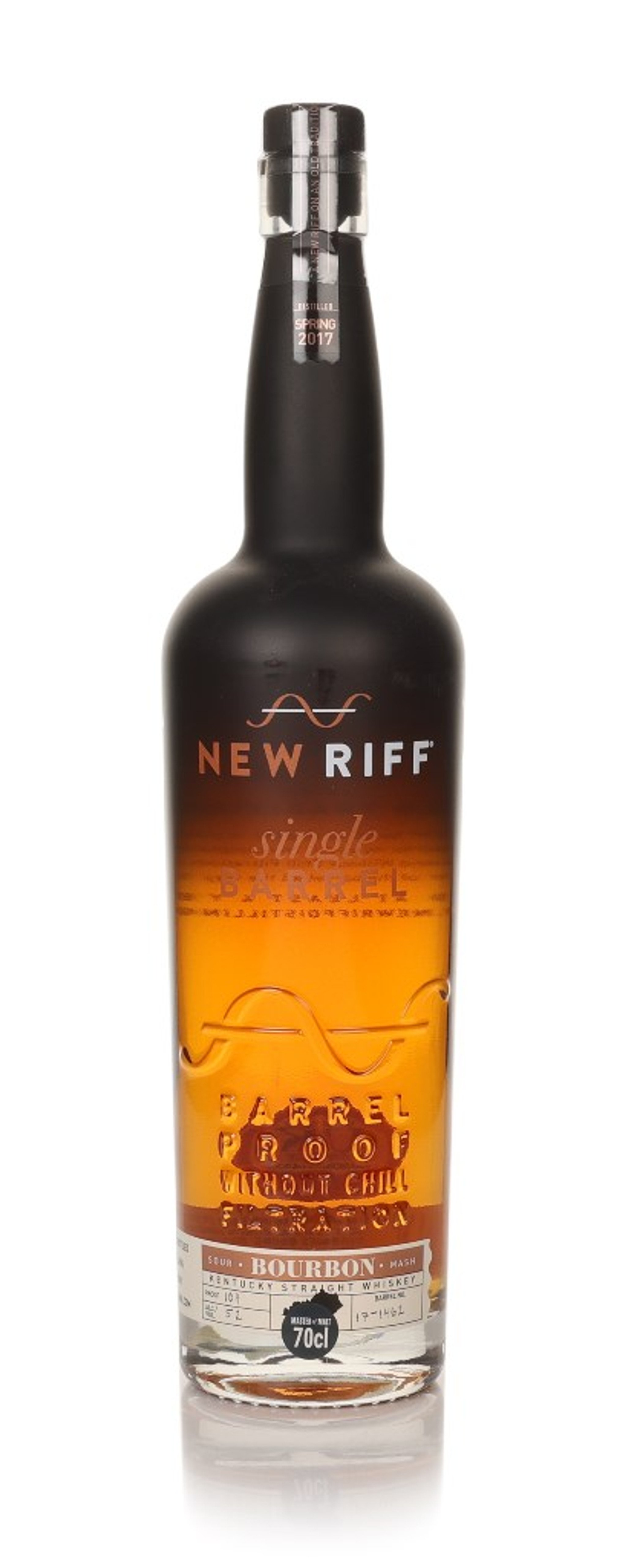 New Riff Single Barrel Bourbon (52%) 70cl