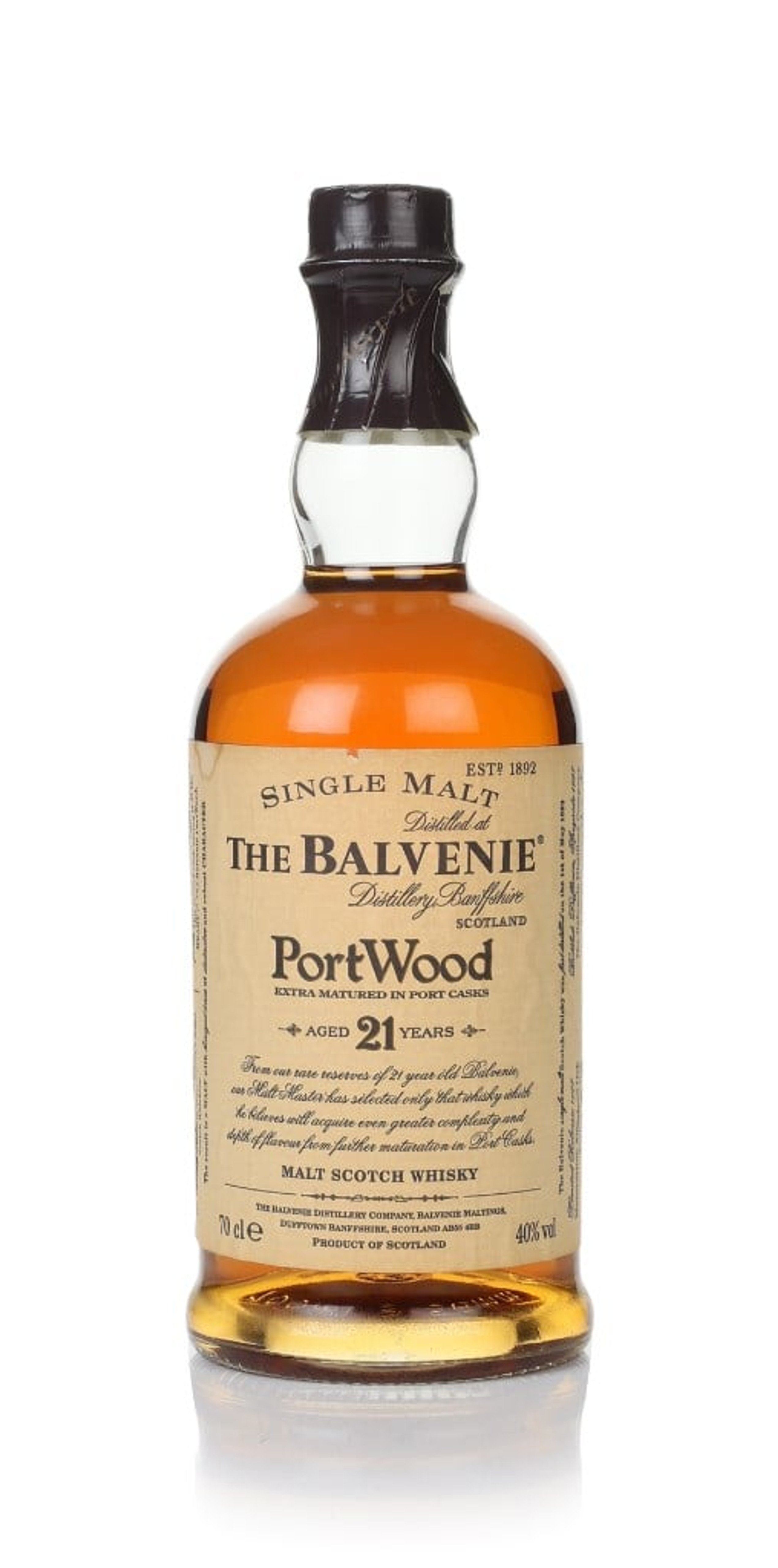 Balvenie 21 Year Old PortWood Finish (Old Bottling) 70cl