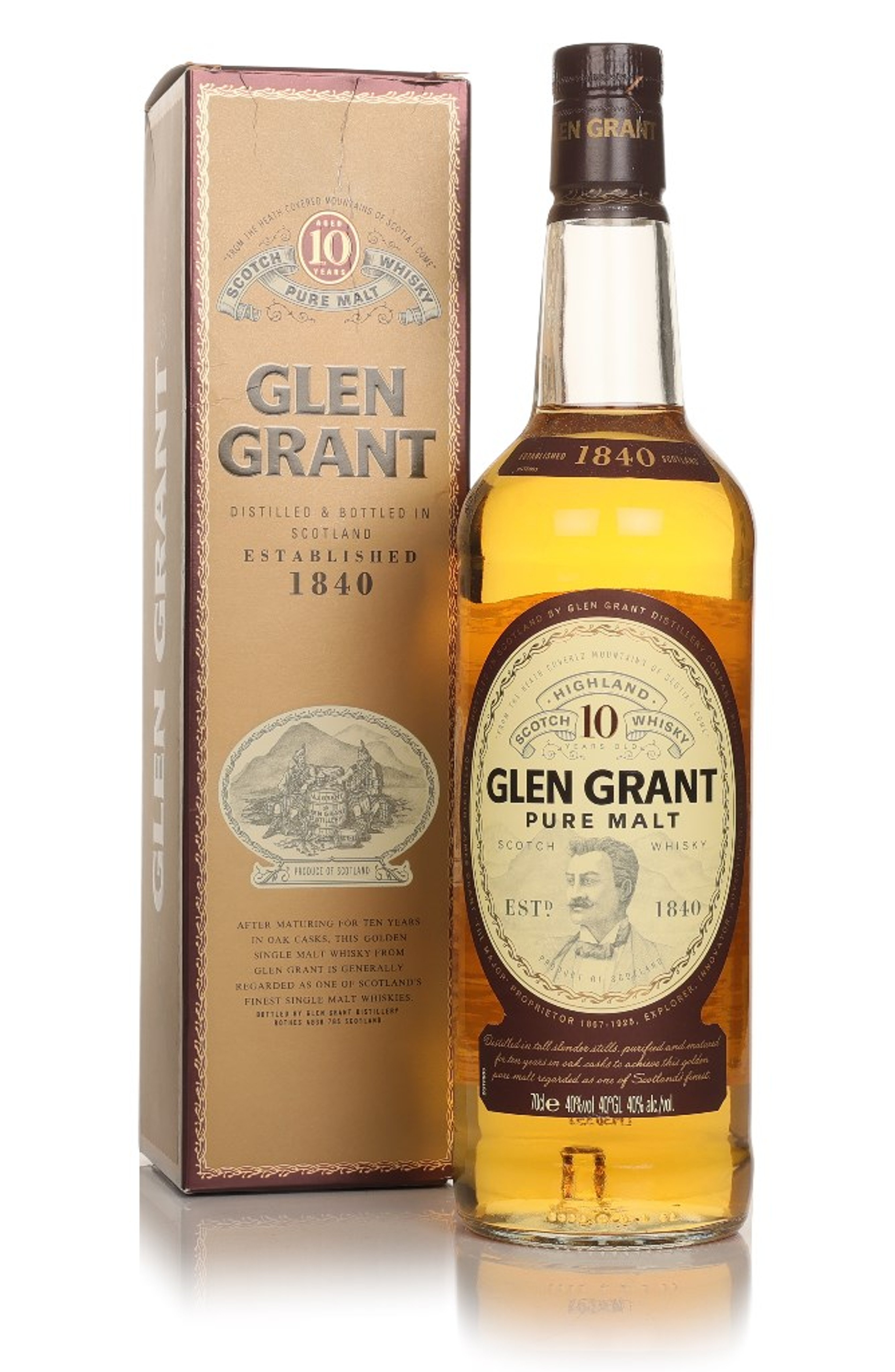 Glen Grant 10 Year Old - 1990s 70cl