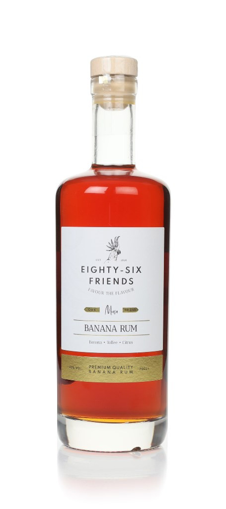 Eighty-Six Friends Banana Rum 70cl