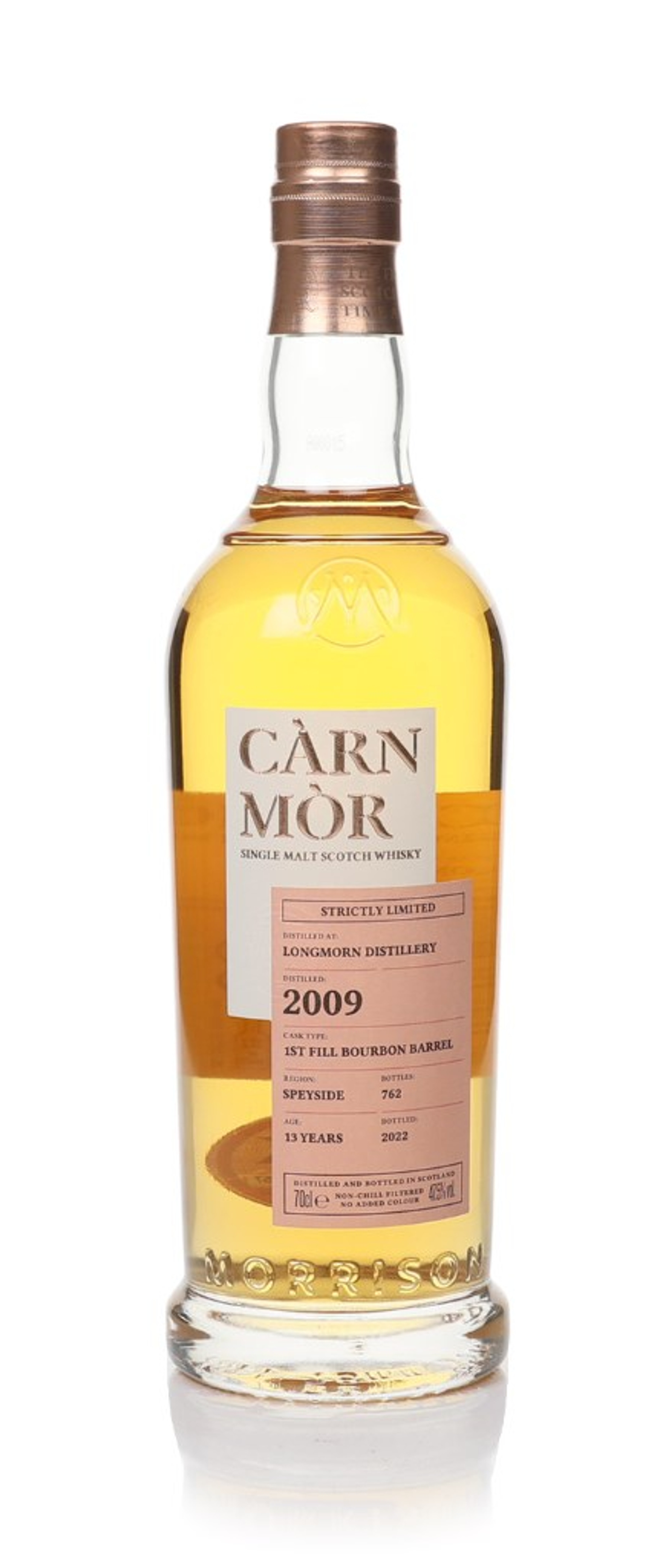 Longmorn 13 Year Old 2009 - Strictly Limited (Càrn Mòr) 70cl