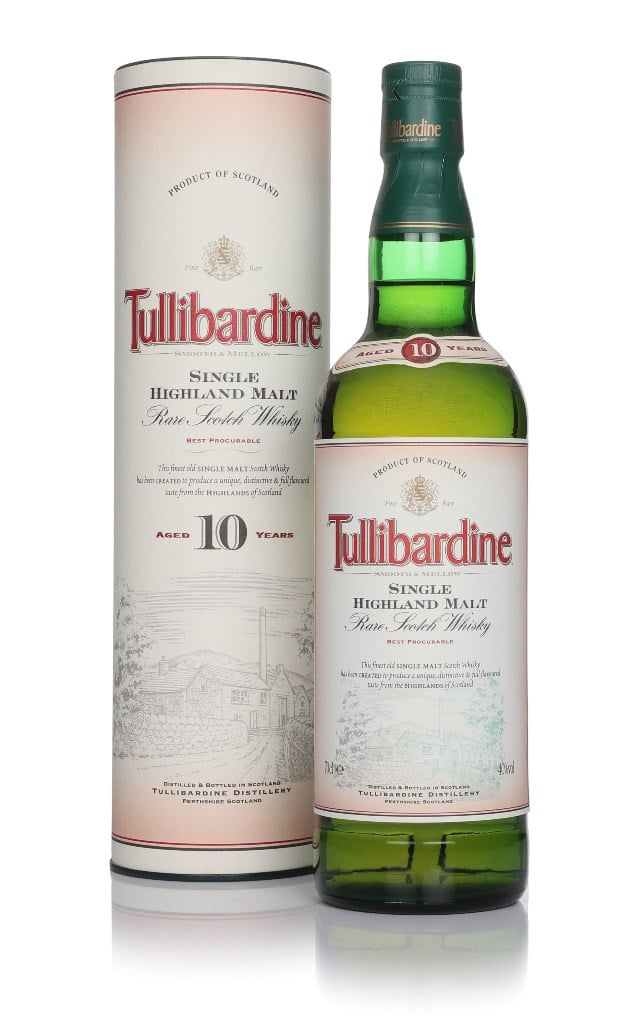 Tullibardine 10 Year Old – 1990s 70cl