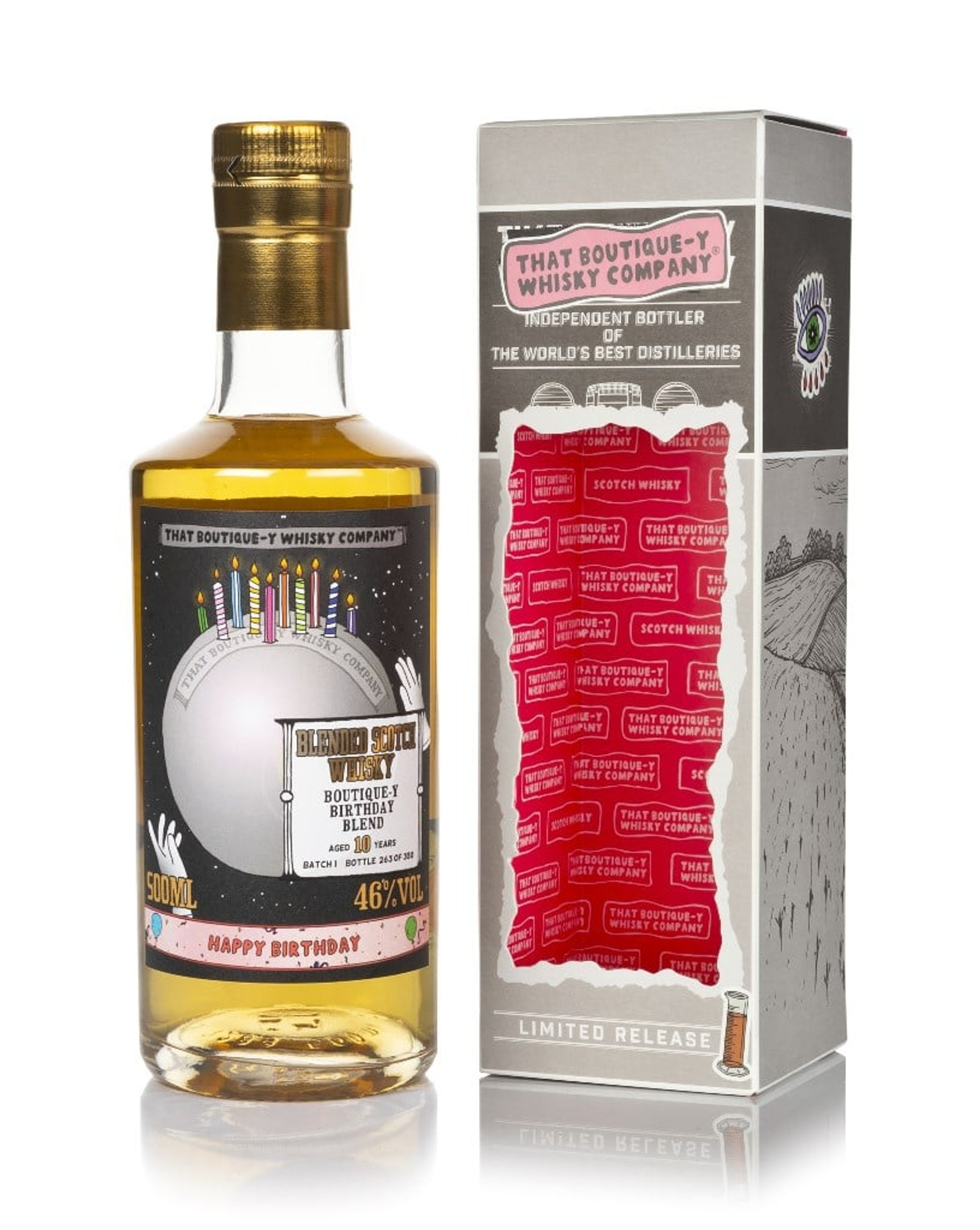 Boutique-y Birthday Blend 10 Year Old (That Boutique-y Whisky Company) 50cl