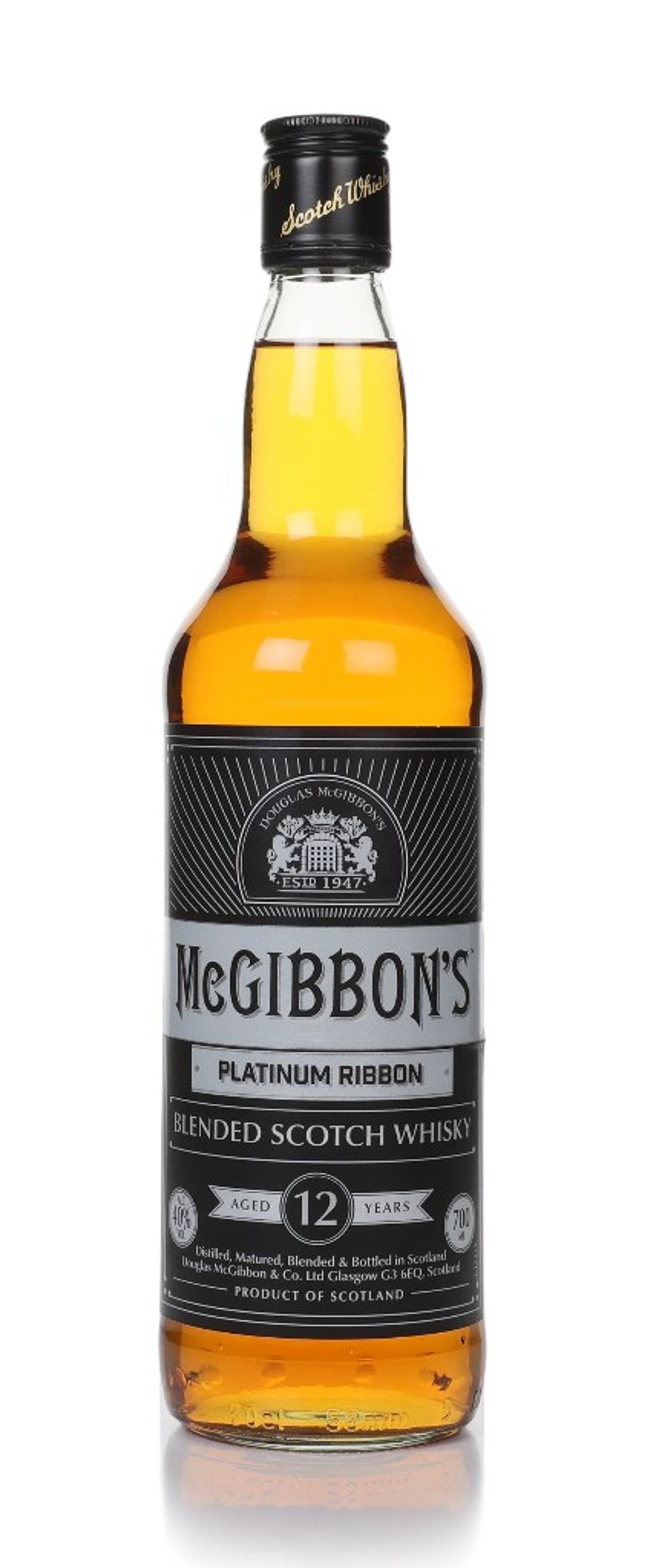 McGibbon's 12 Year Old Platinum Ribbon 70cl