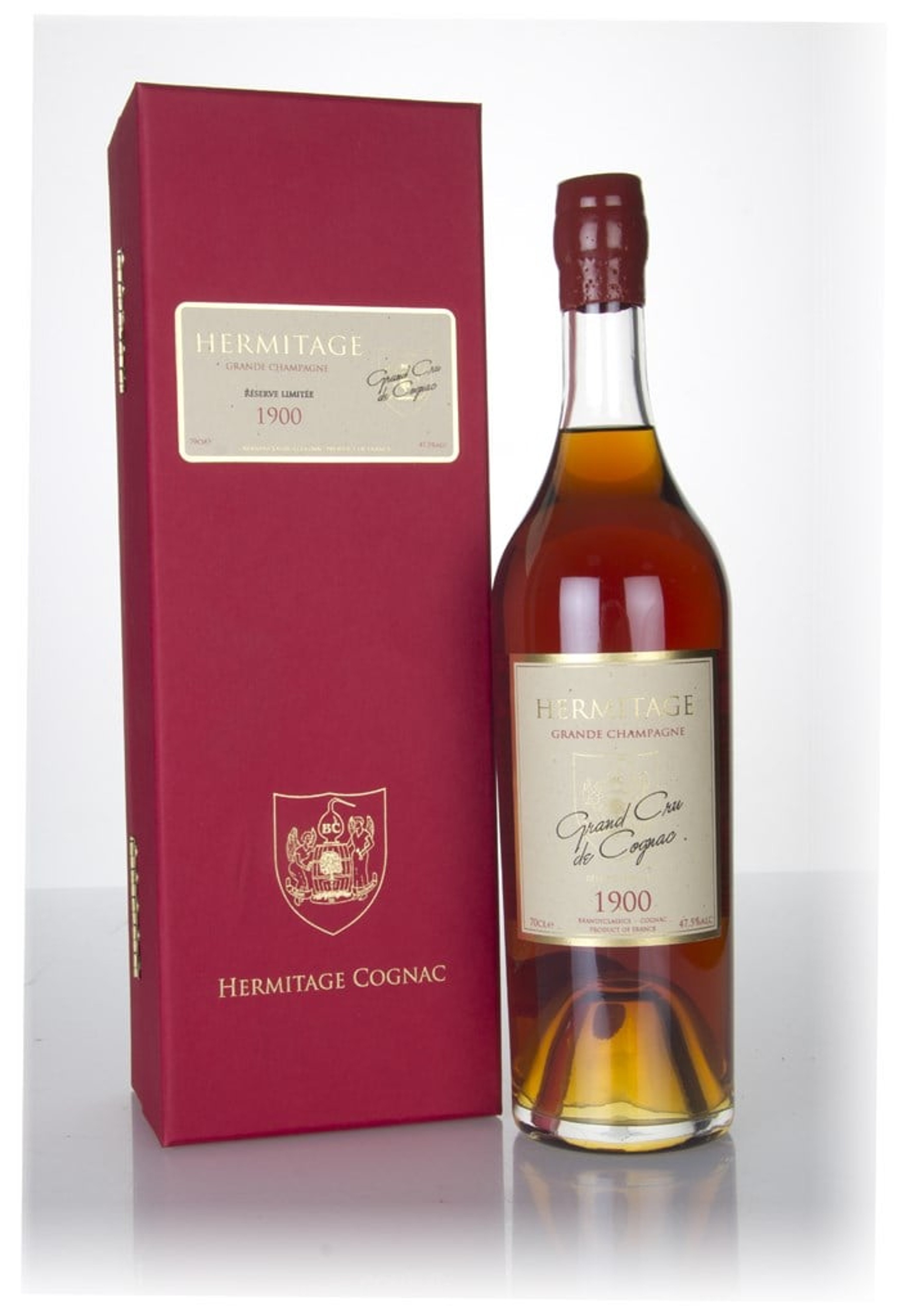 Hermitage 1900 Grande Champagne Cognac (47.5%) 70cl