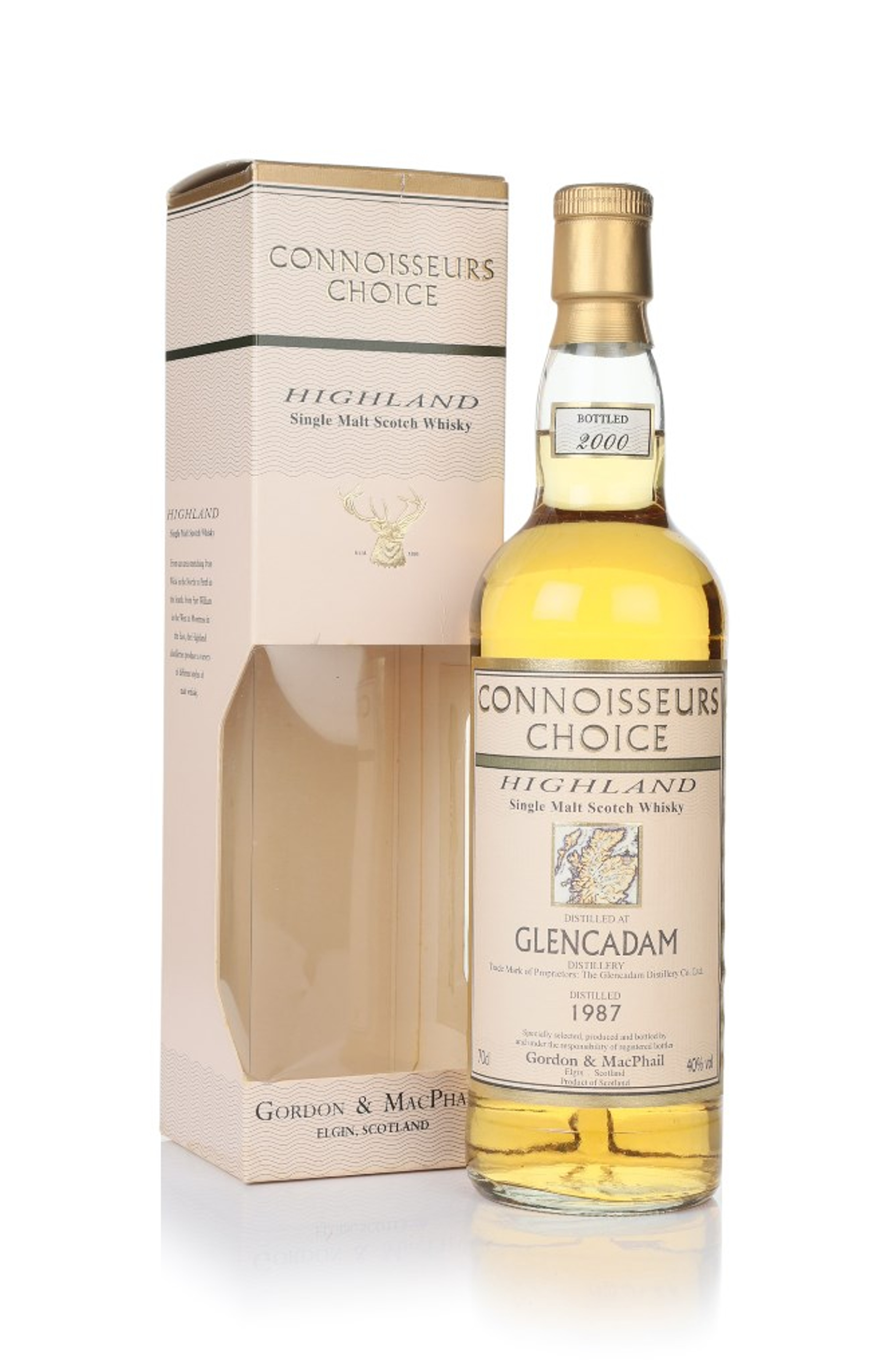 Glencadam 1987 (bottled 2000) - Connoisseurs Choice (Gordon & MacPhail) 70cl