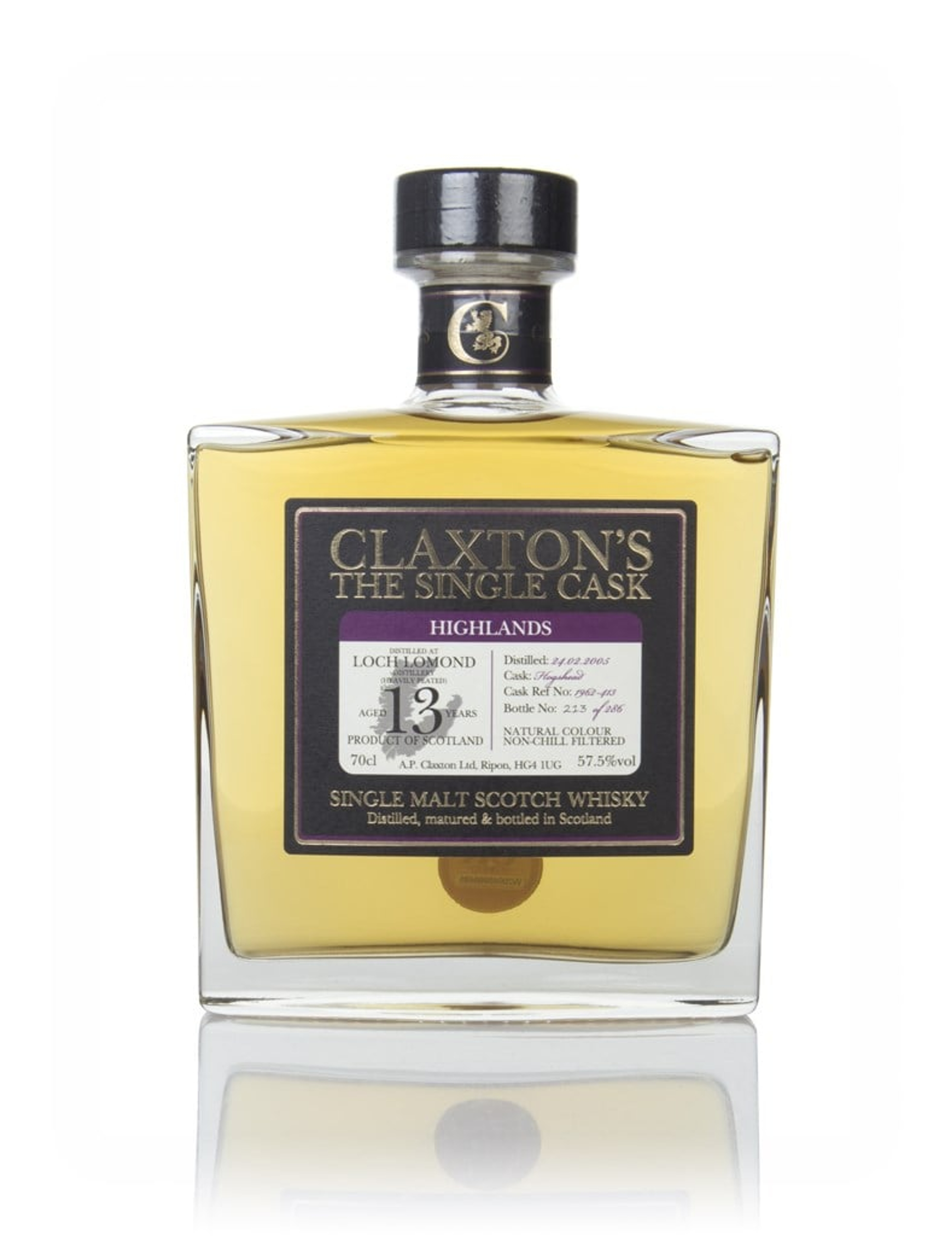Loch Lomond 13 Year Old 2005 - Claxton's 70cl