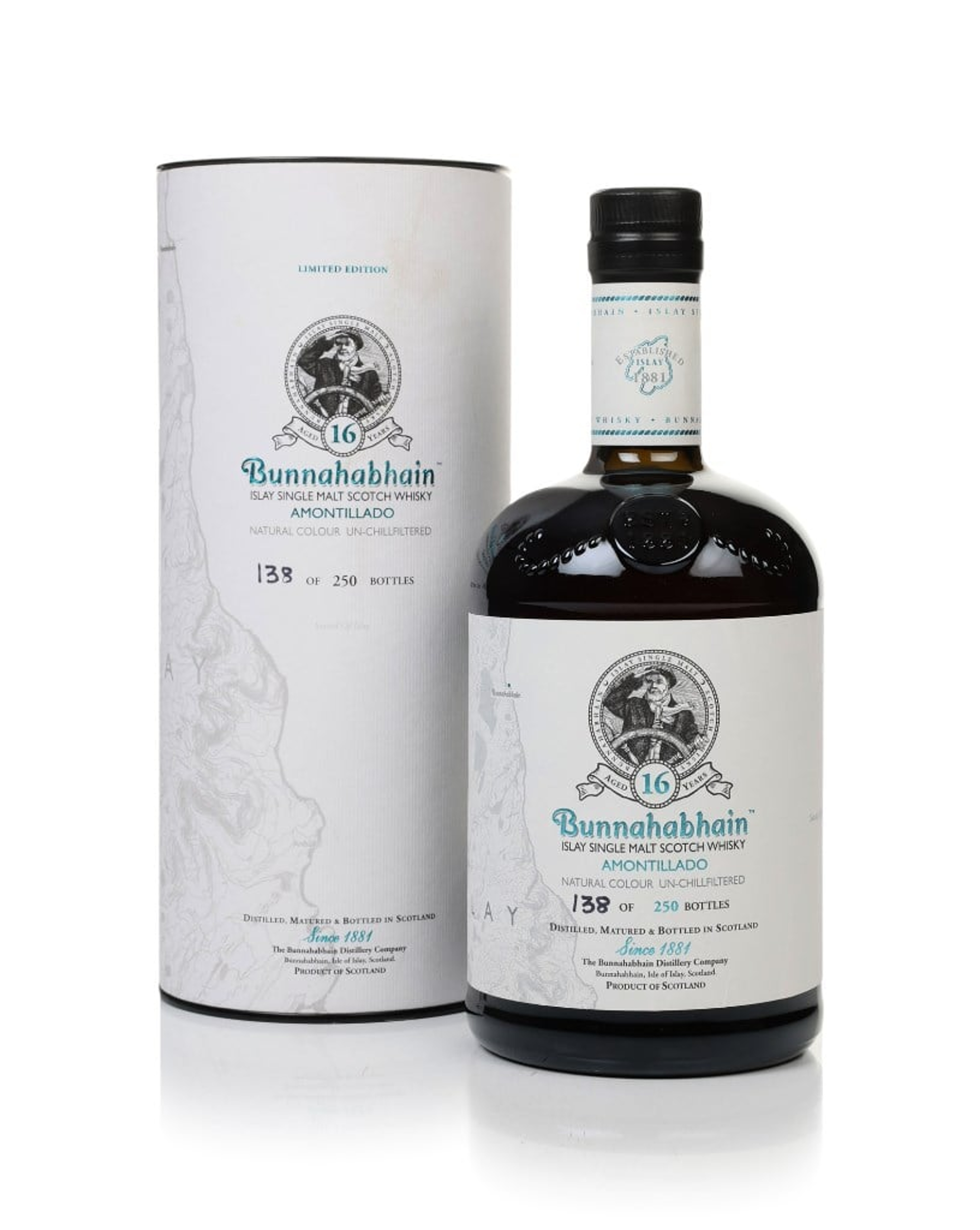 Bunnahabhain 16 Year Old Amontillado Cask Finish - Fèis Ìle 2016 70cl