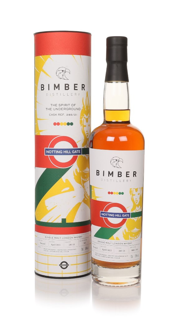 Bimber Spirit of the Underground (cask 285/21) - Notting Hill Gate 70cl