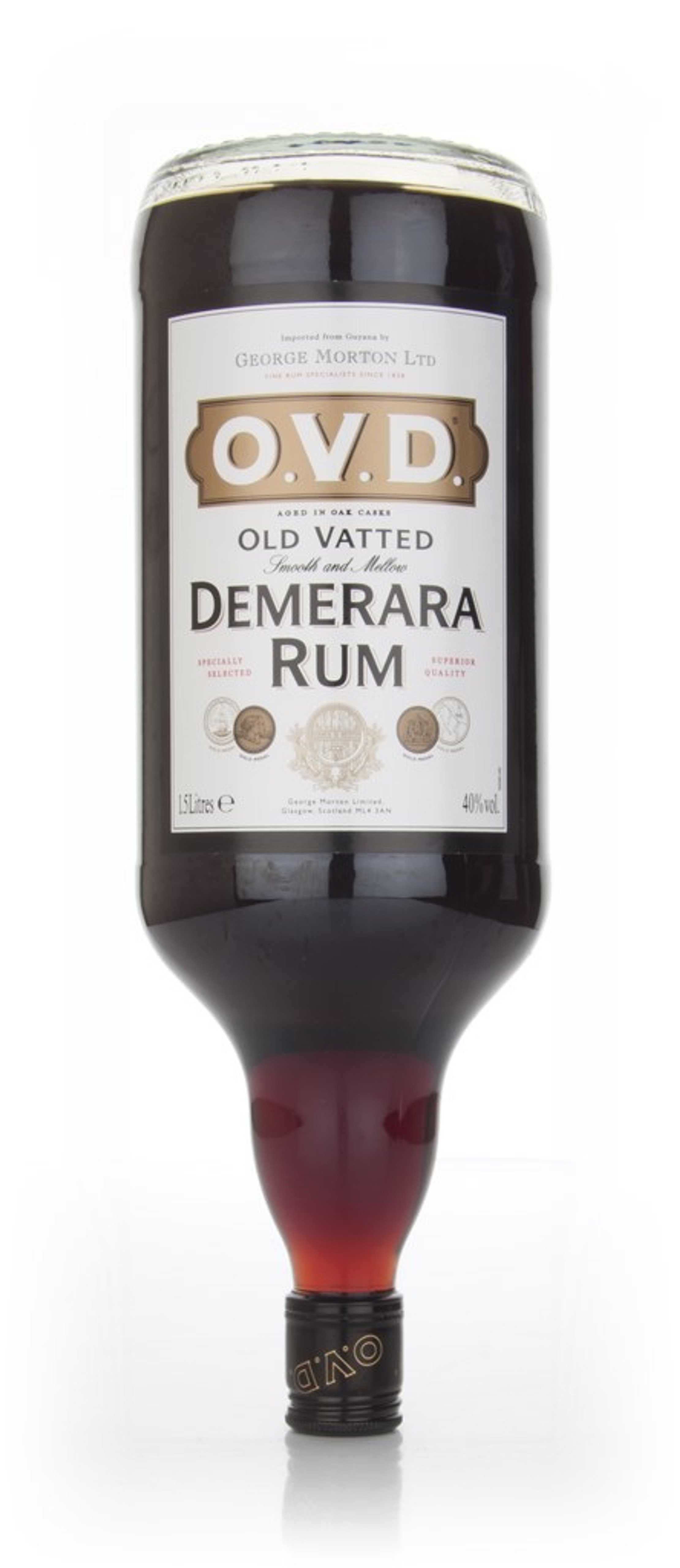 O.V.D. Demerara Rum 1.5l 150cl