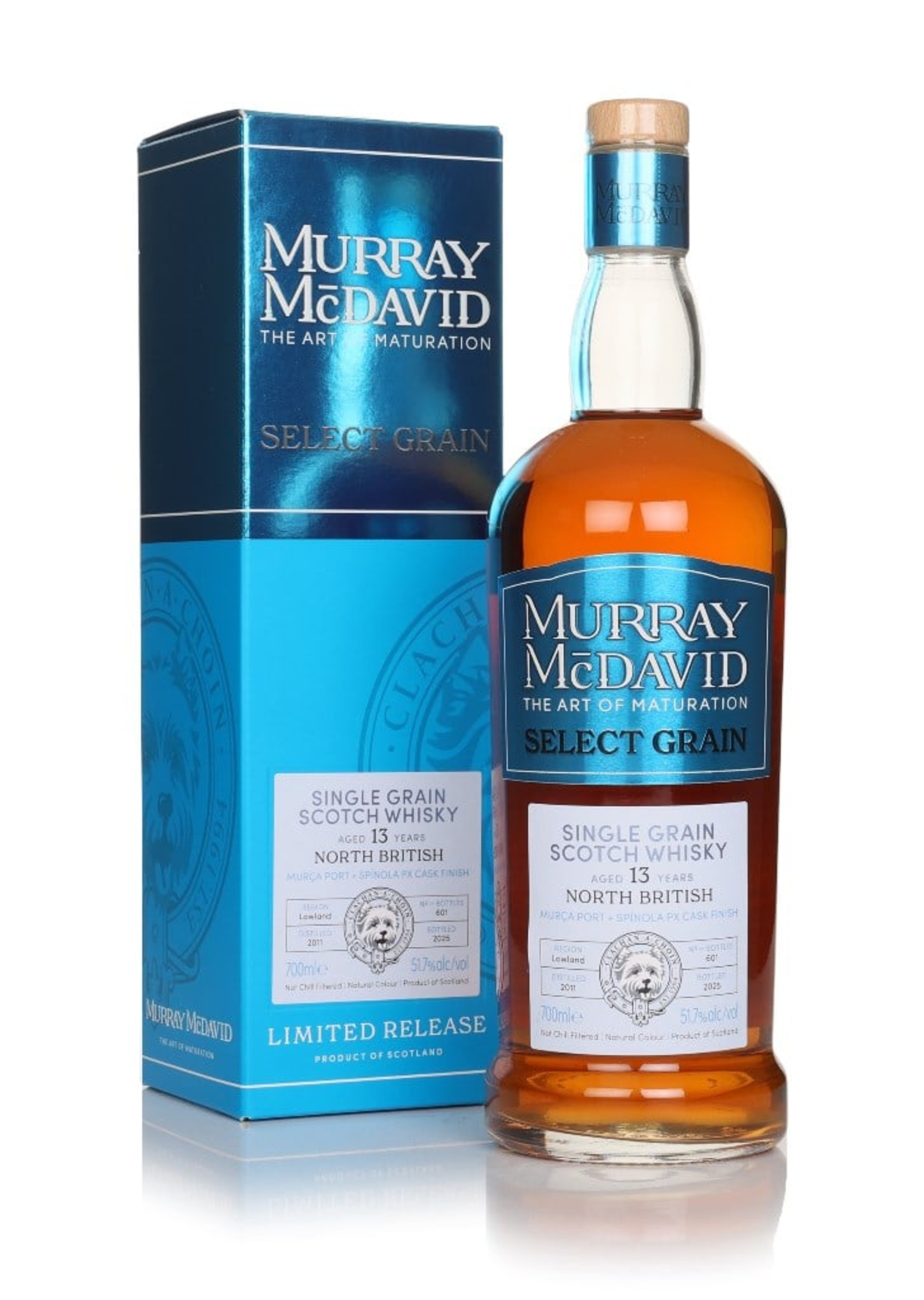 North British 13 Year Old 2011 - Select Grain (Murray McDavid) 70cl