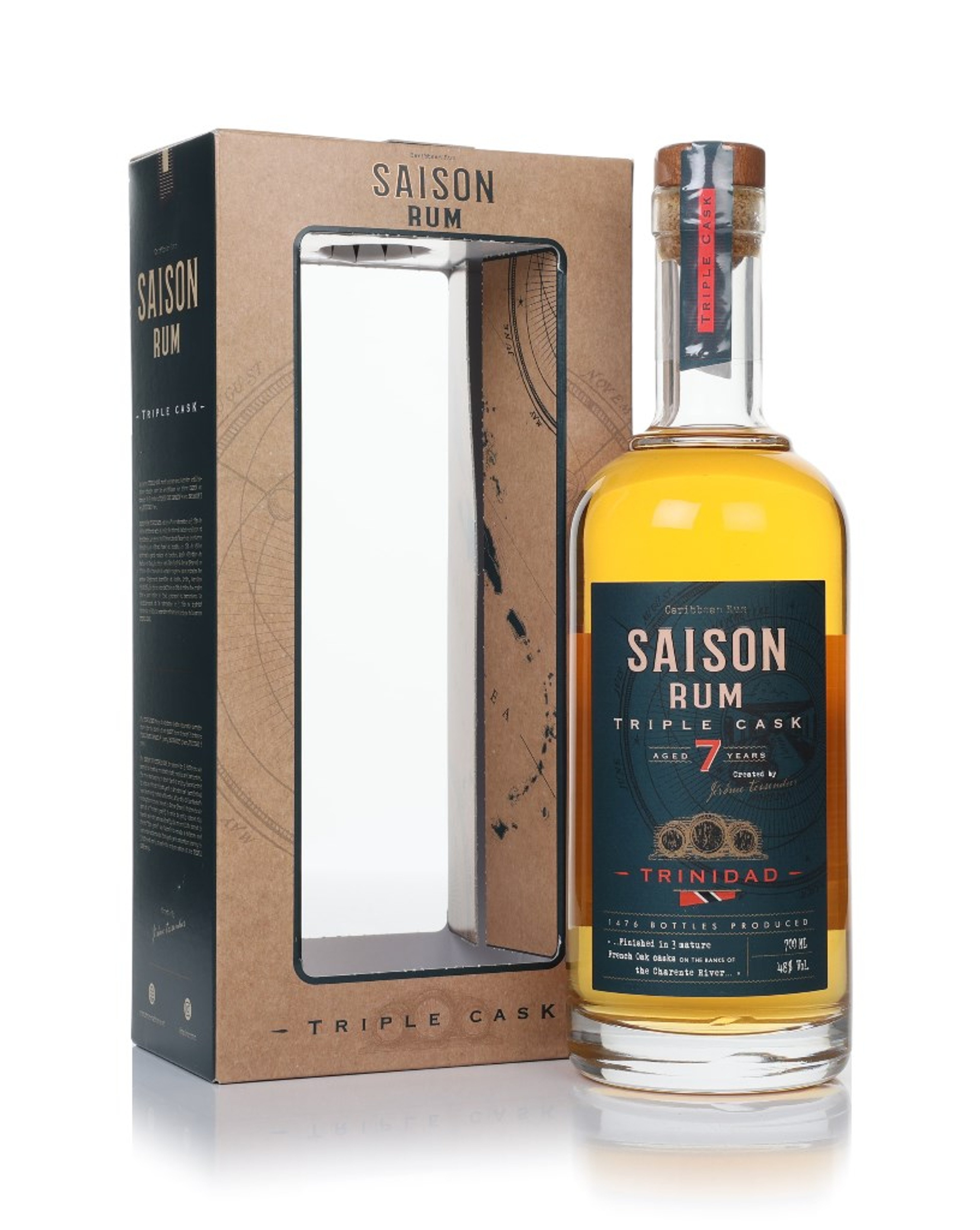 Saison Rum 7 Year Old Trinidad - Triple Cask 70cl