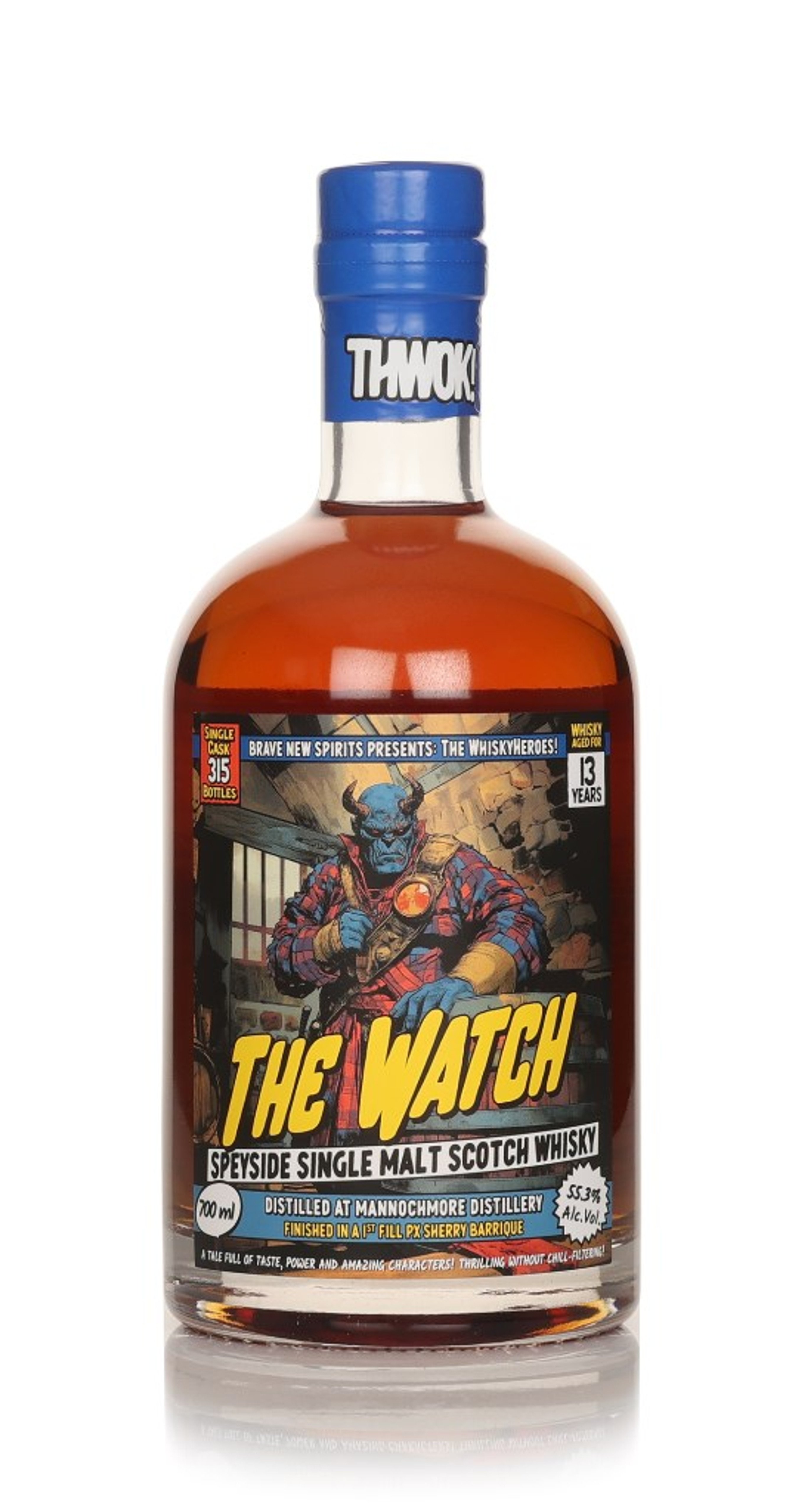 Mannochmore 13 Year Old - Whiskyheroes (Brave New Spirits) 70cl