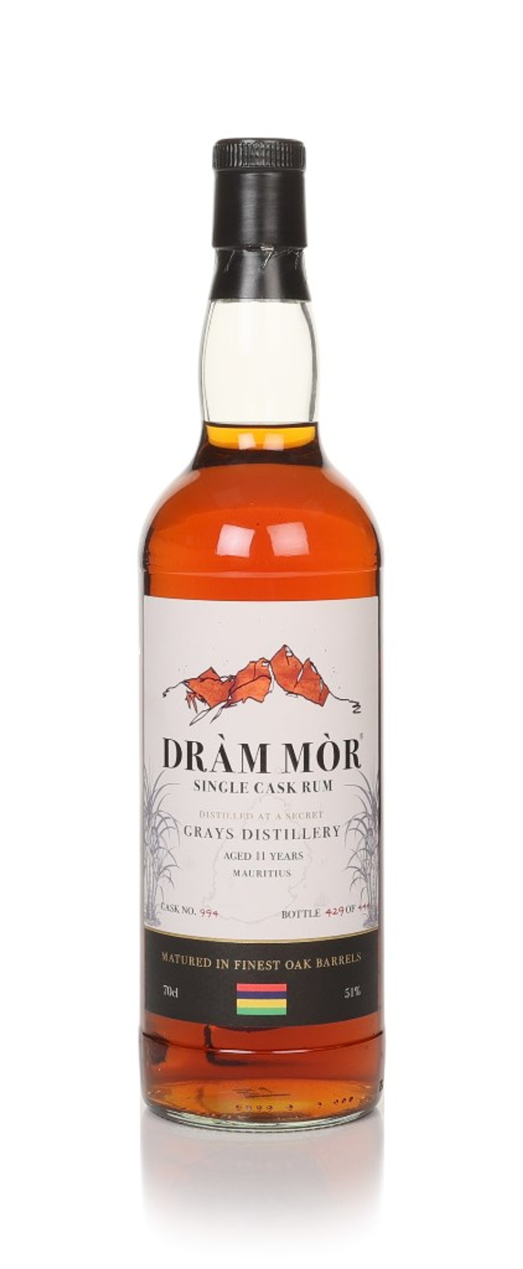 Secret Grays 11 Year Old (cask 994) - Dràm Mòr 70cl