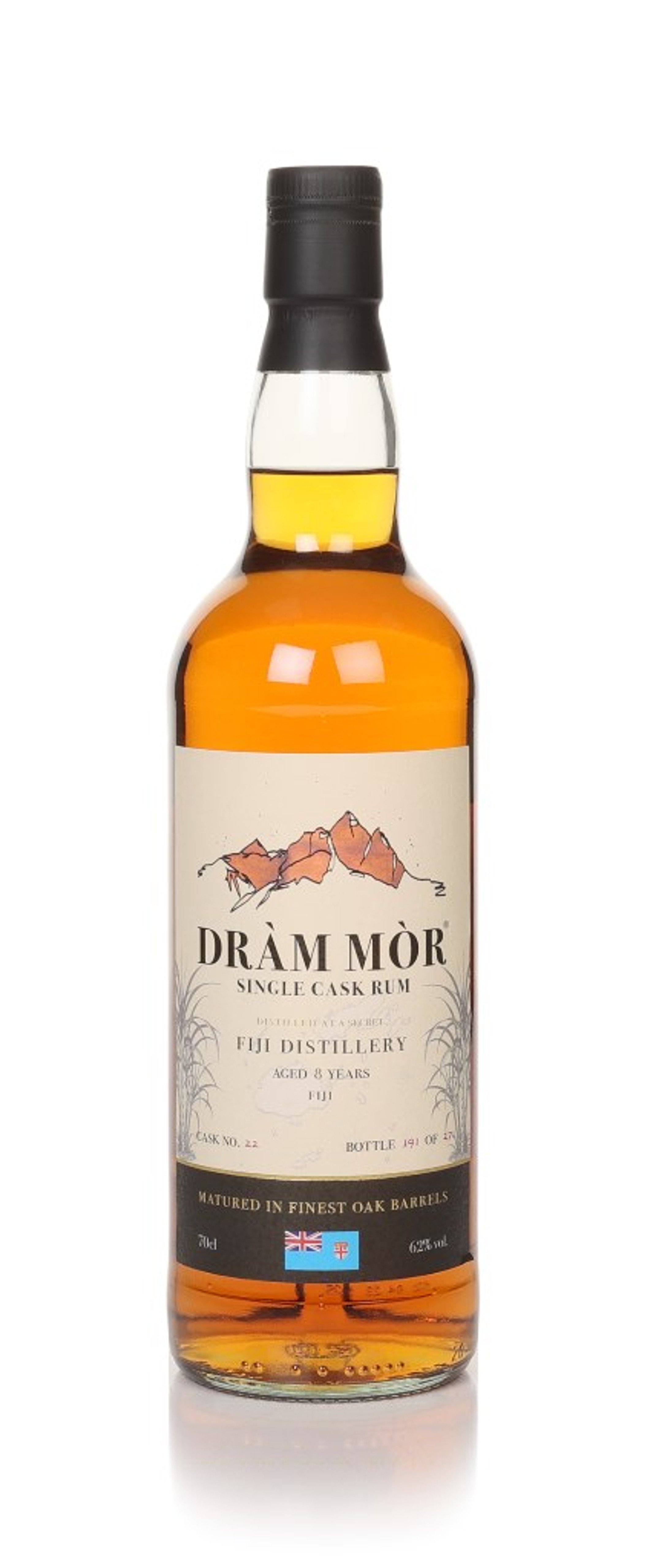Secret Fiji 8 Year Old 2014 (cask 22) - Dràm Mòr 70cl