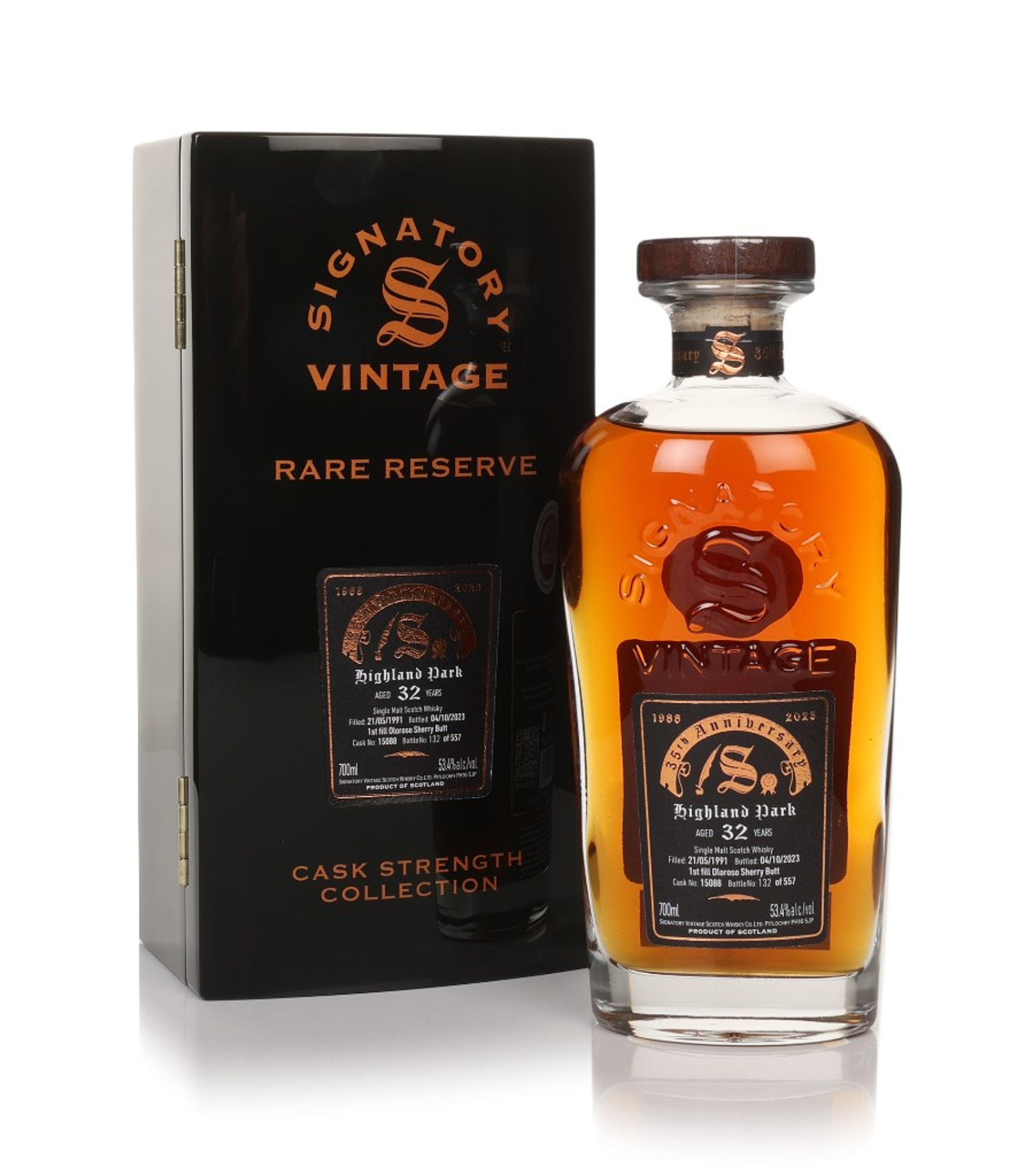 Highland Park 32 Year Old 1991 (cask 15088) - Cask Strength Collection Rare Reserve 35th Anniversary (Signatory) 70cl