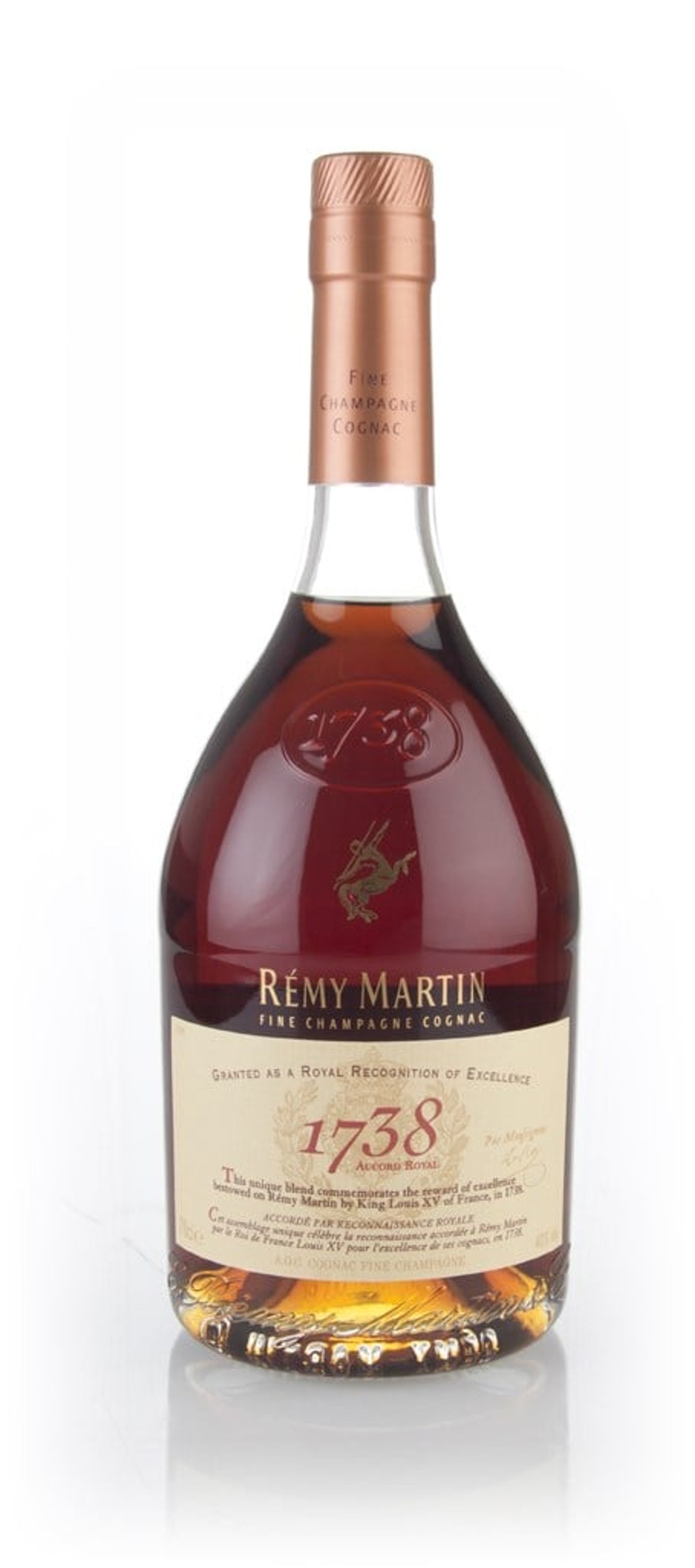 Rémy Martin 1738 Accord Royal (No Box / Torn Label) 70cl