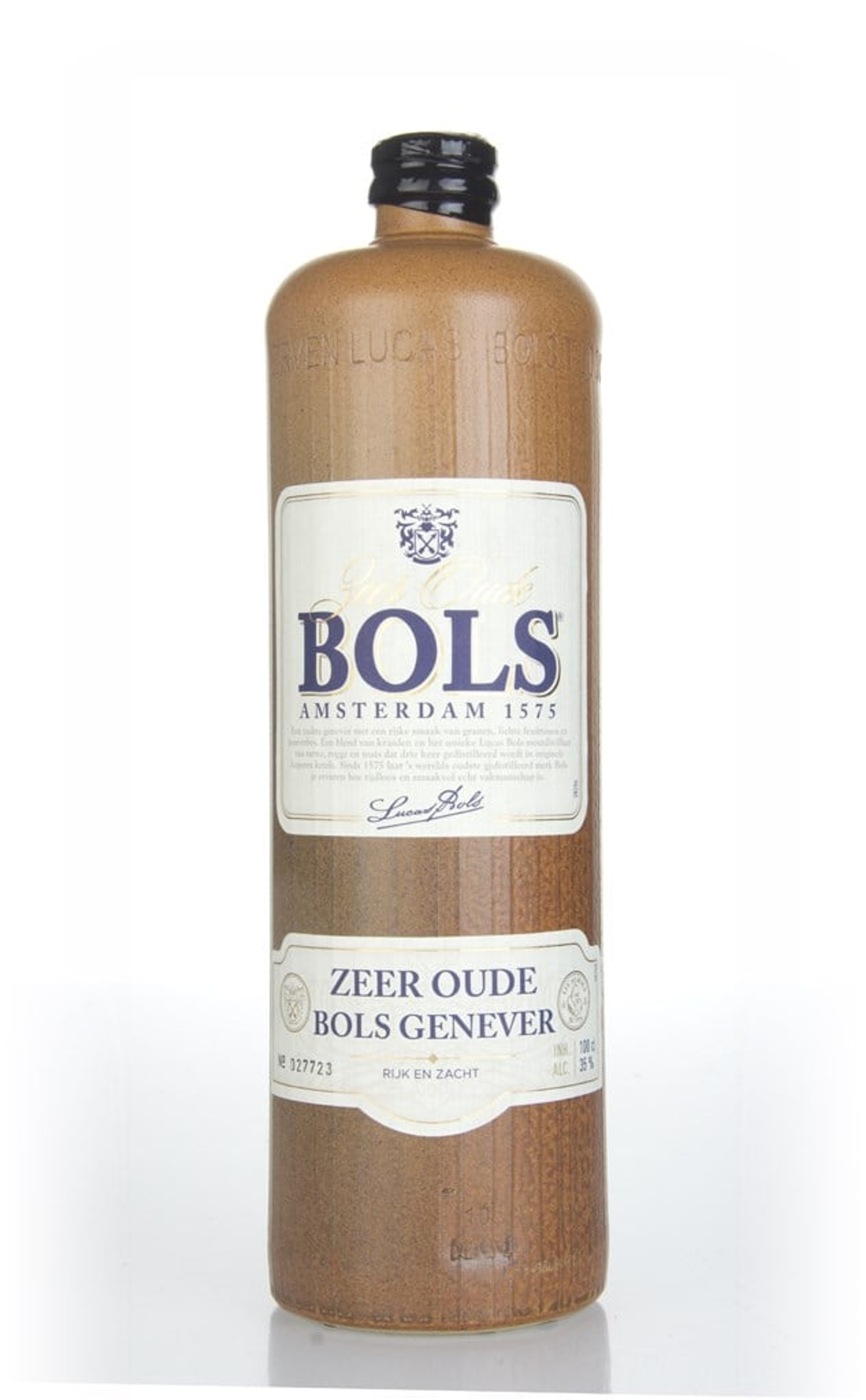Bols Zeer Oude Genever (1L) (No Box / Torn Label) 100cl