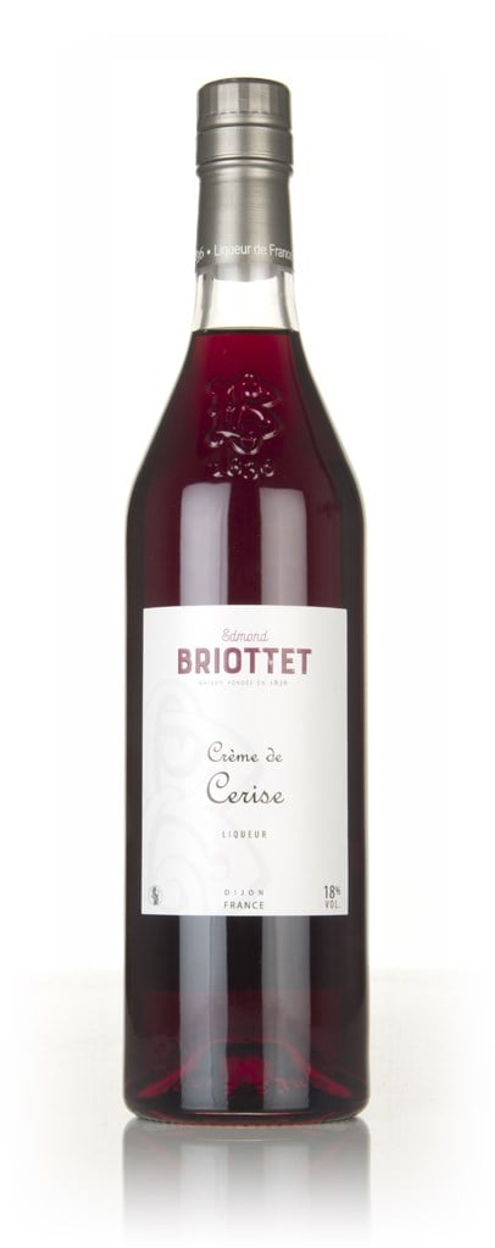 Edmond Briottet Crème de Cerise (Cherry Liqueur) (No Box / Torn Label) 70cl