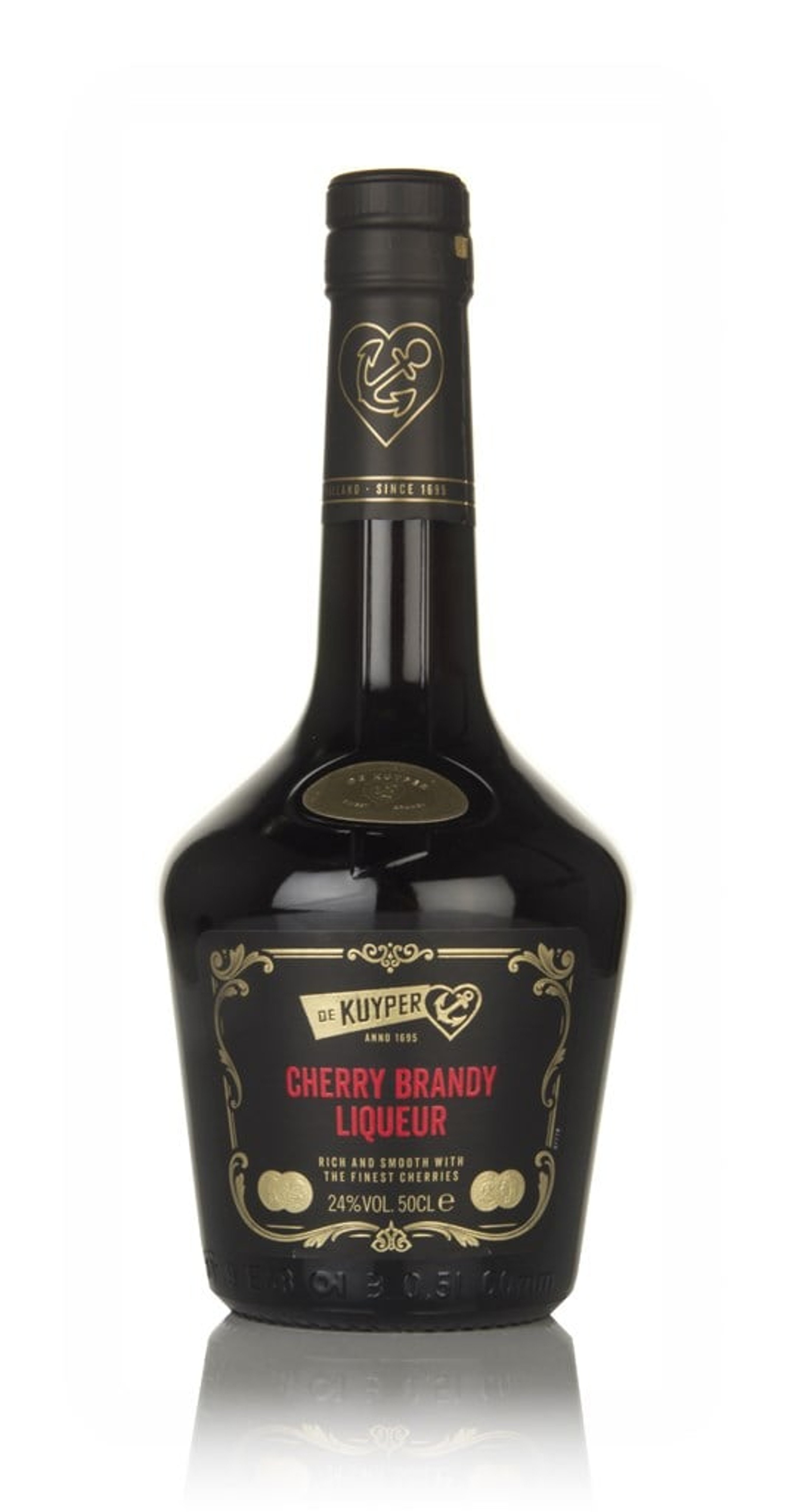 De Kuyper Cherry Brandy 50cl (No Box / Torn Label)
