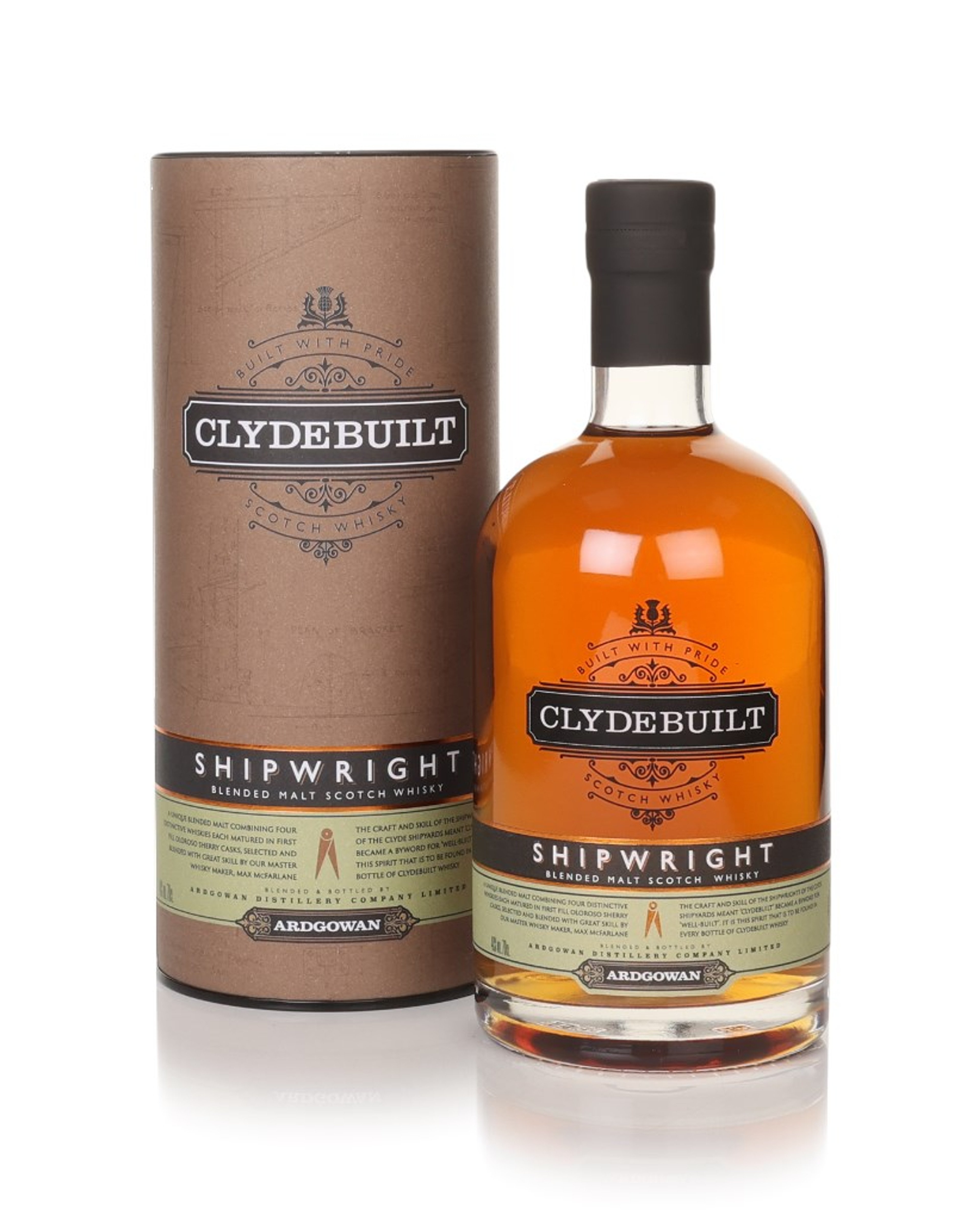 Clydebuilt Shipwright Blended Malt (Ardgowan) 70cl