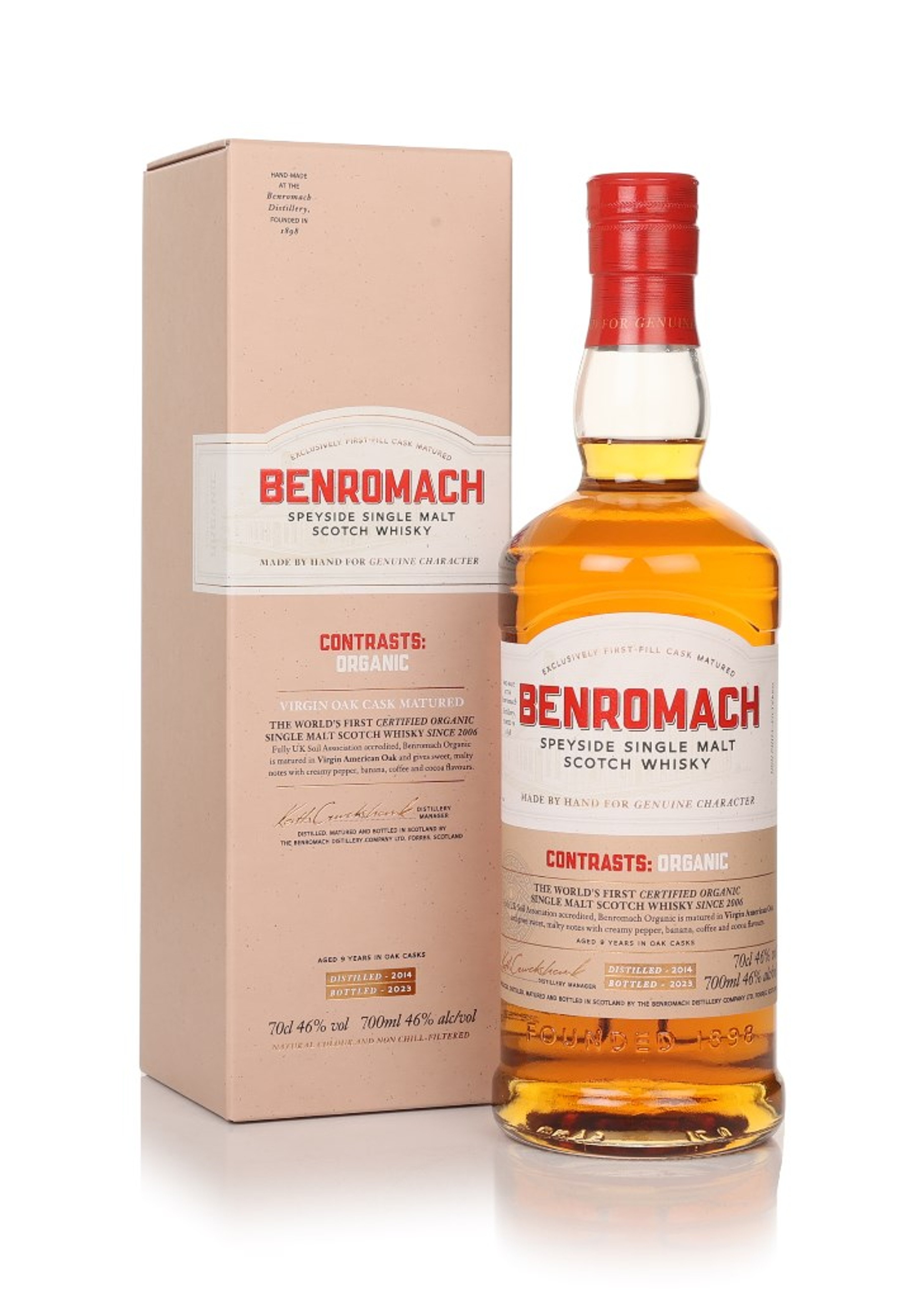 Benromach Contrasts Organic 2014 70cl