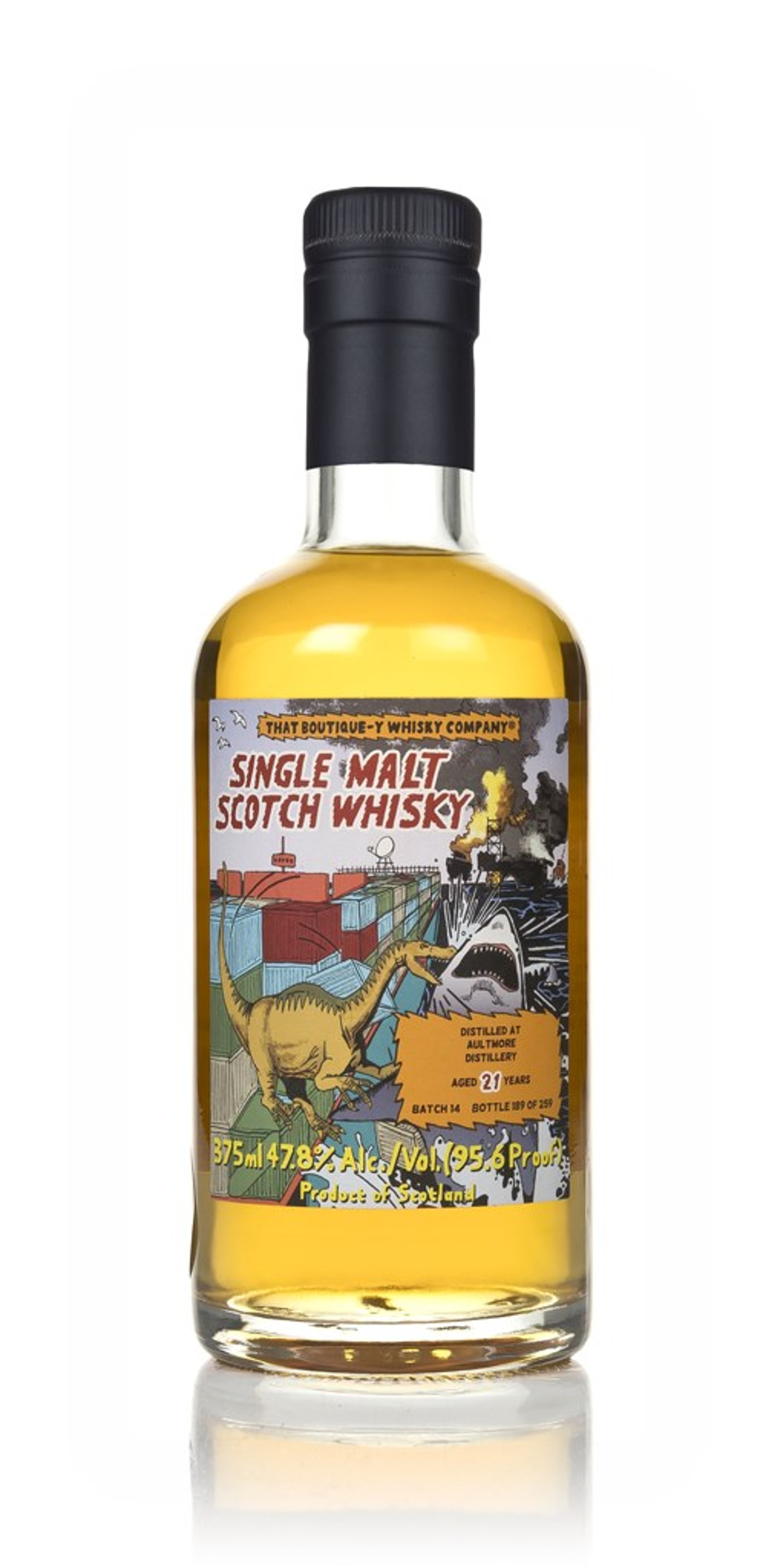 Aultmore 21 Year Old – Batch 14 (That Boutique-y Whisky Company) (37.5cl) 38cl