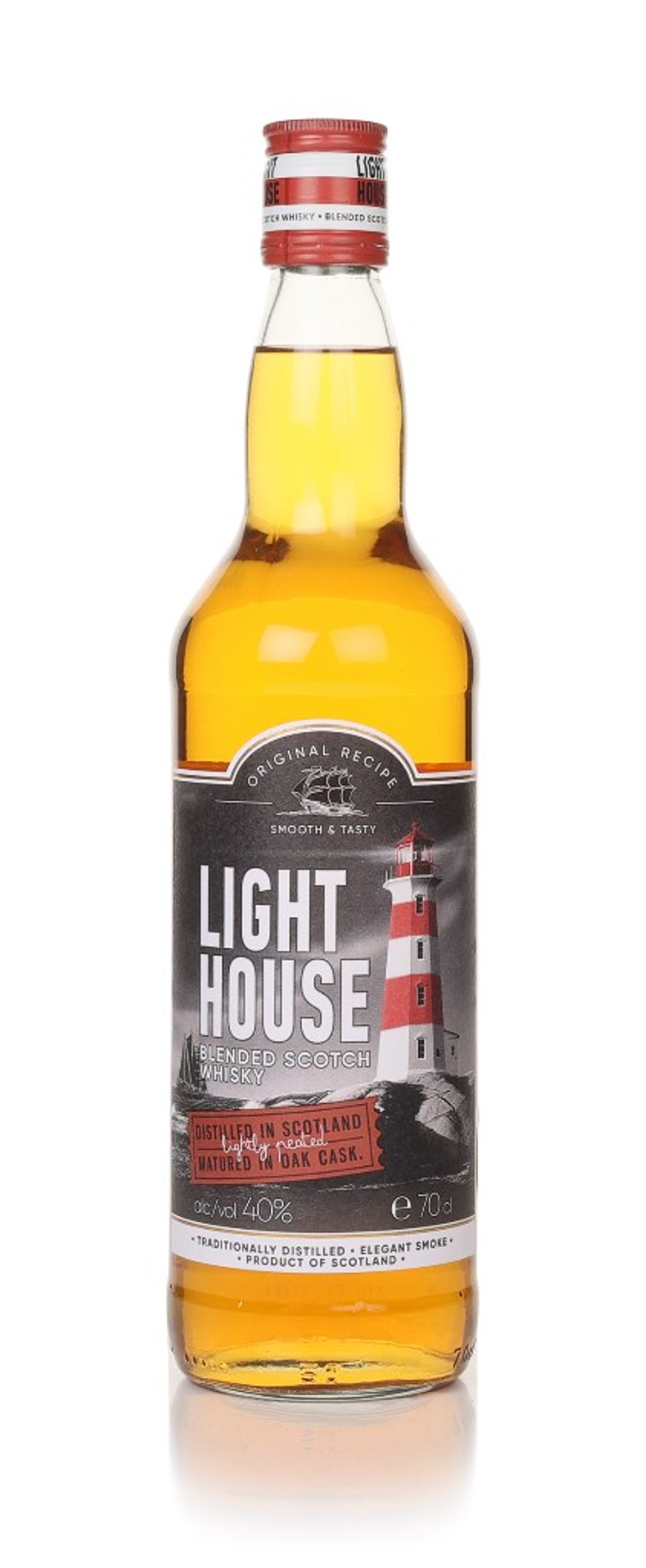 Lighthouse Peated Blended Scotch Whisky 70cl