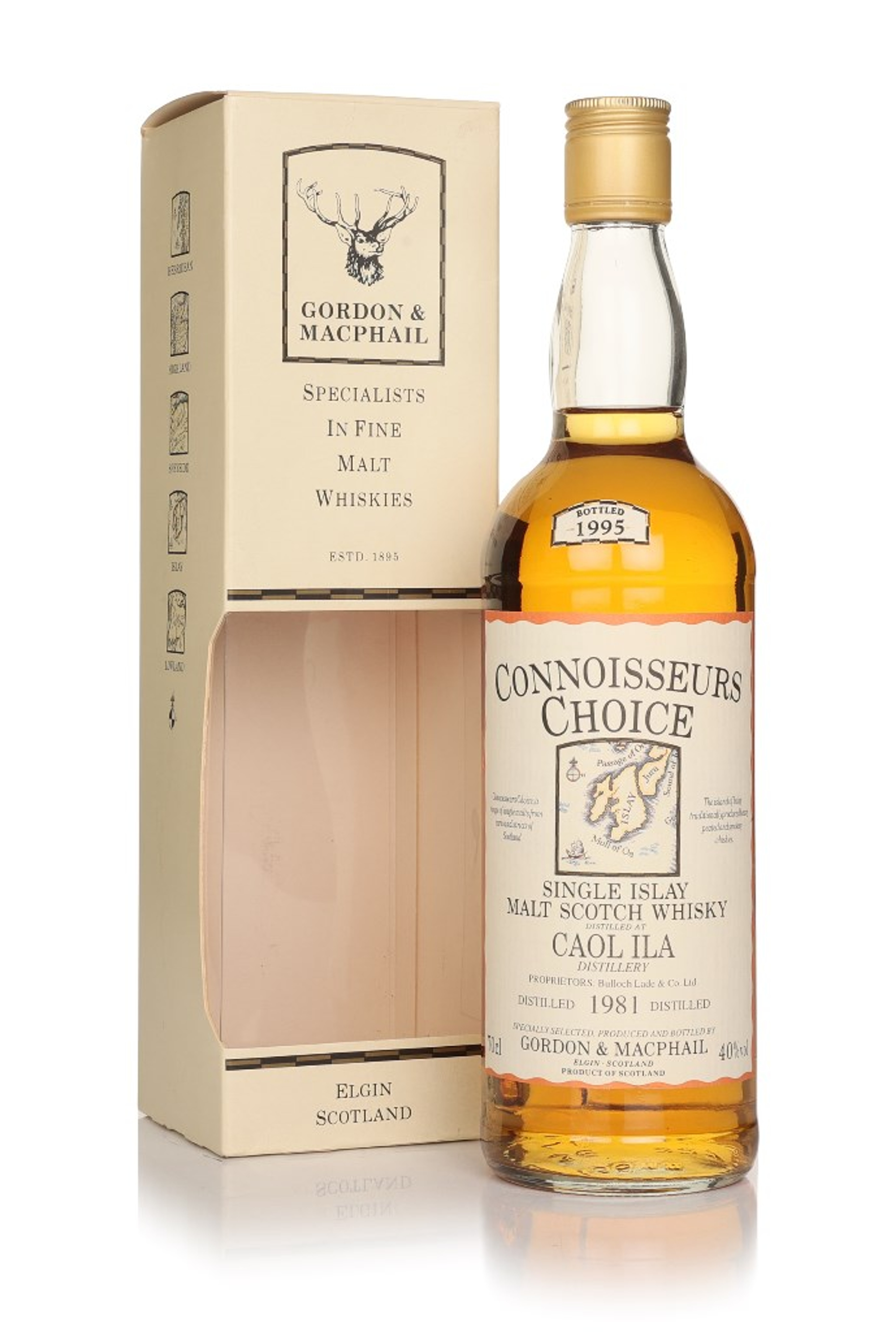 Caol Ila 1981 (bottled 1995) - Connoisseurs Choice (Gordon & MacPhail) 70cl