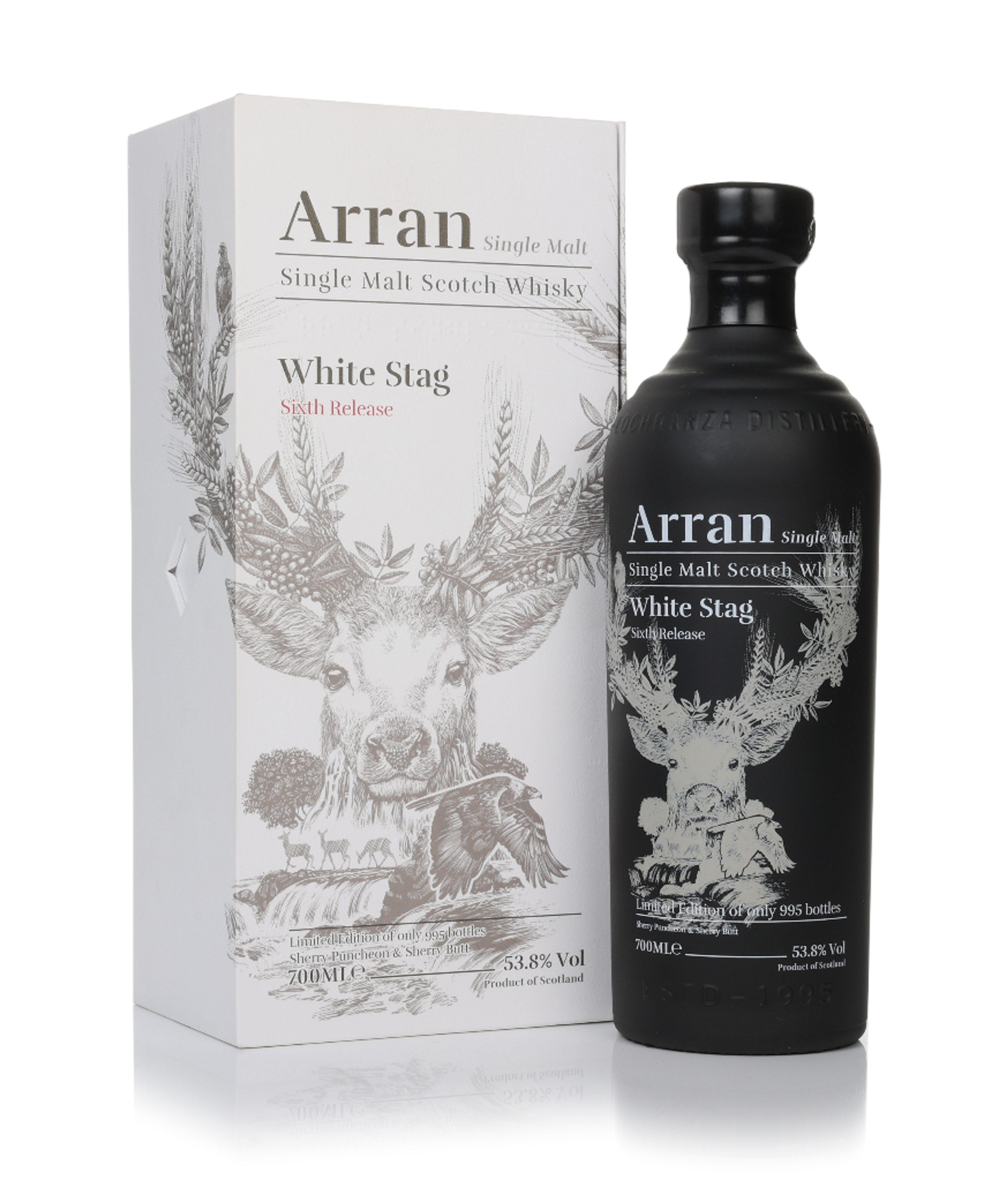 Arran White Stag 21 Year Old (Third Release) 70cl Whisky