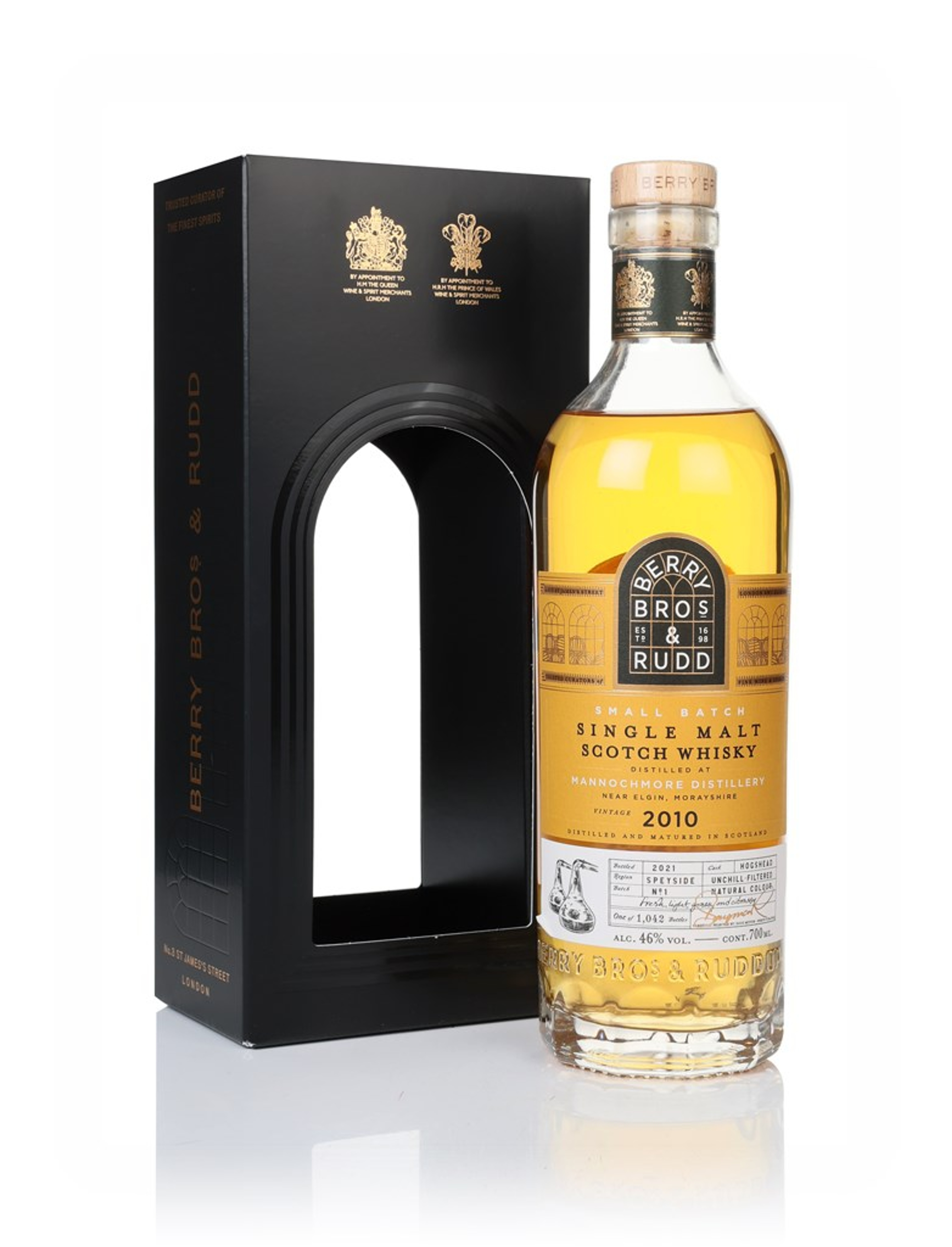 Mannochmore 2010 (bottled 2021) - Small Batch (Berry Bros. & Rudd) 70cl
