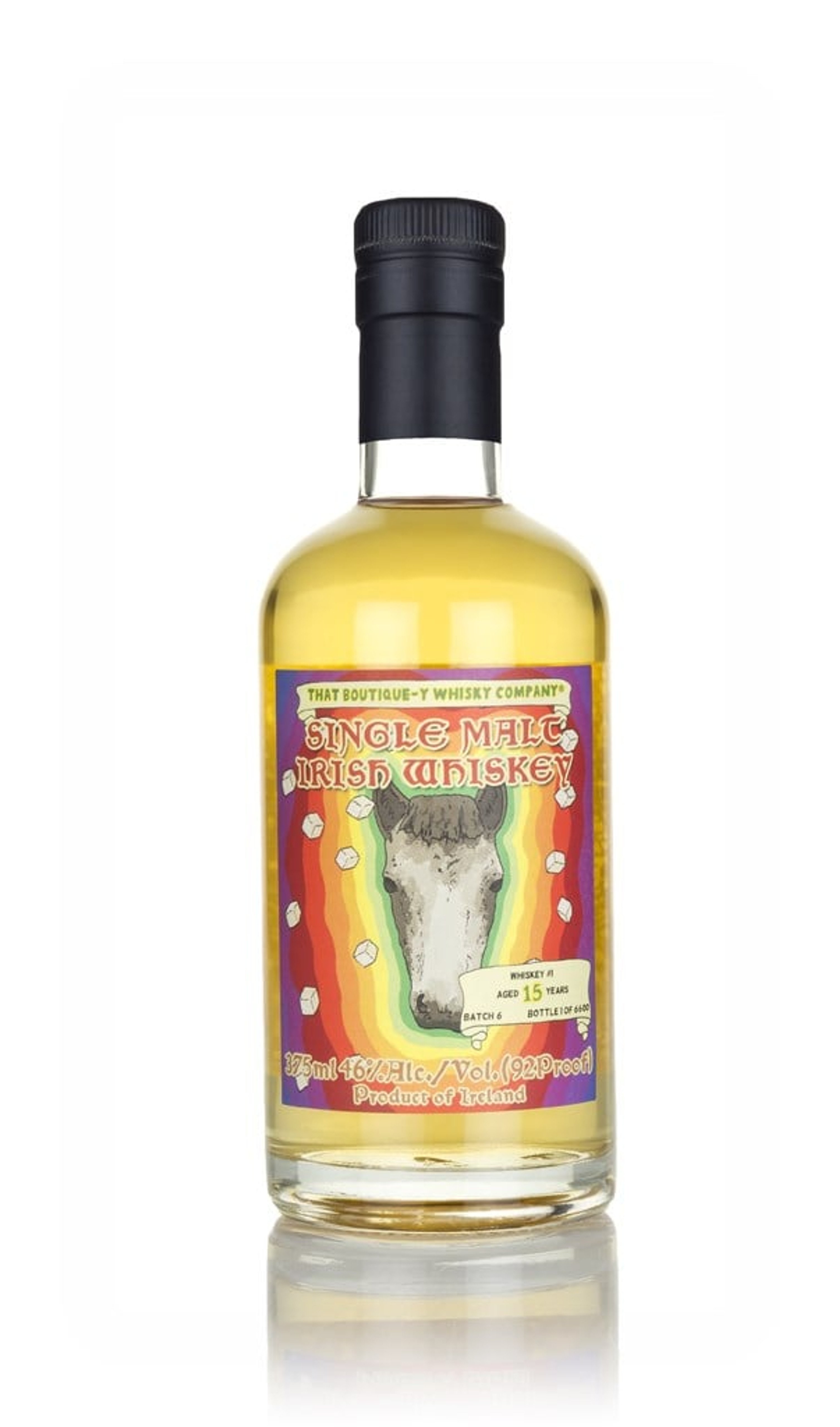 Irish Single Malt #1 15 Year Old – Batch 6 (That Boutique-y Whisky Company) (37.5cl) 38cl