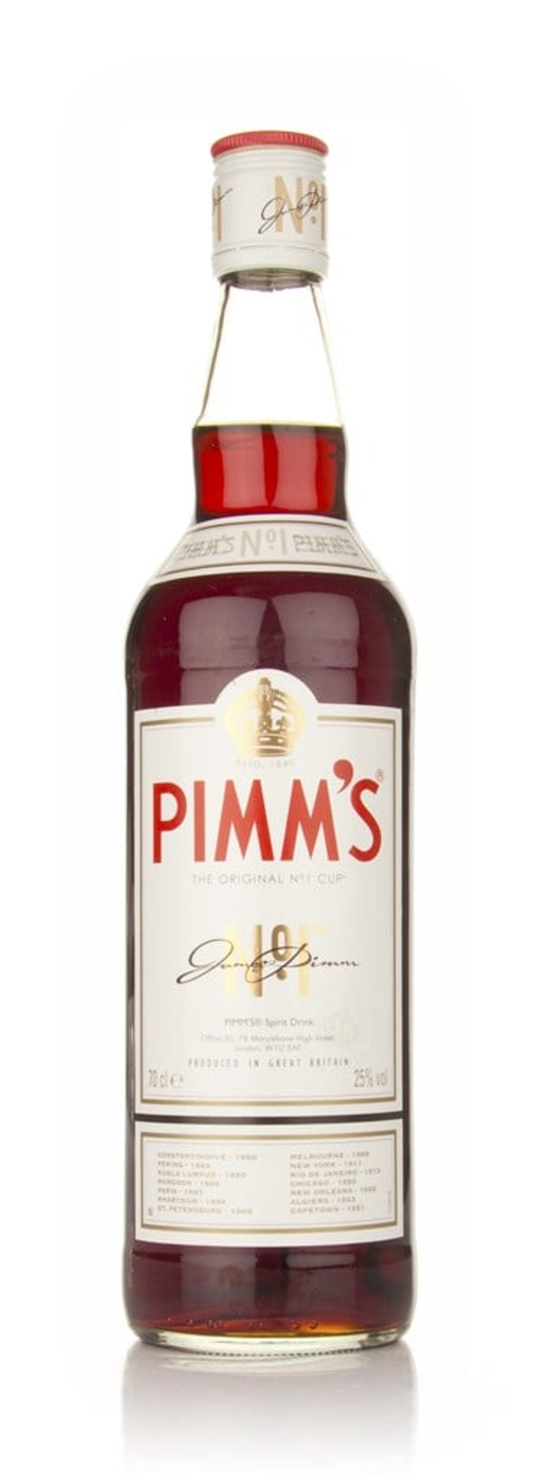 Pimm's No 1 Cup (No Box / Torn Label) 70cl