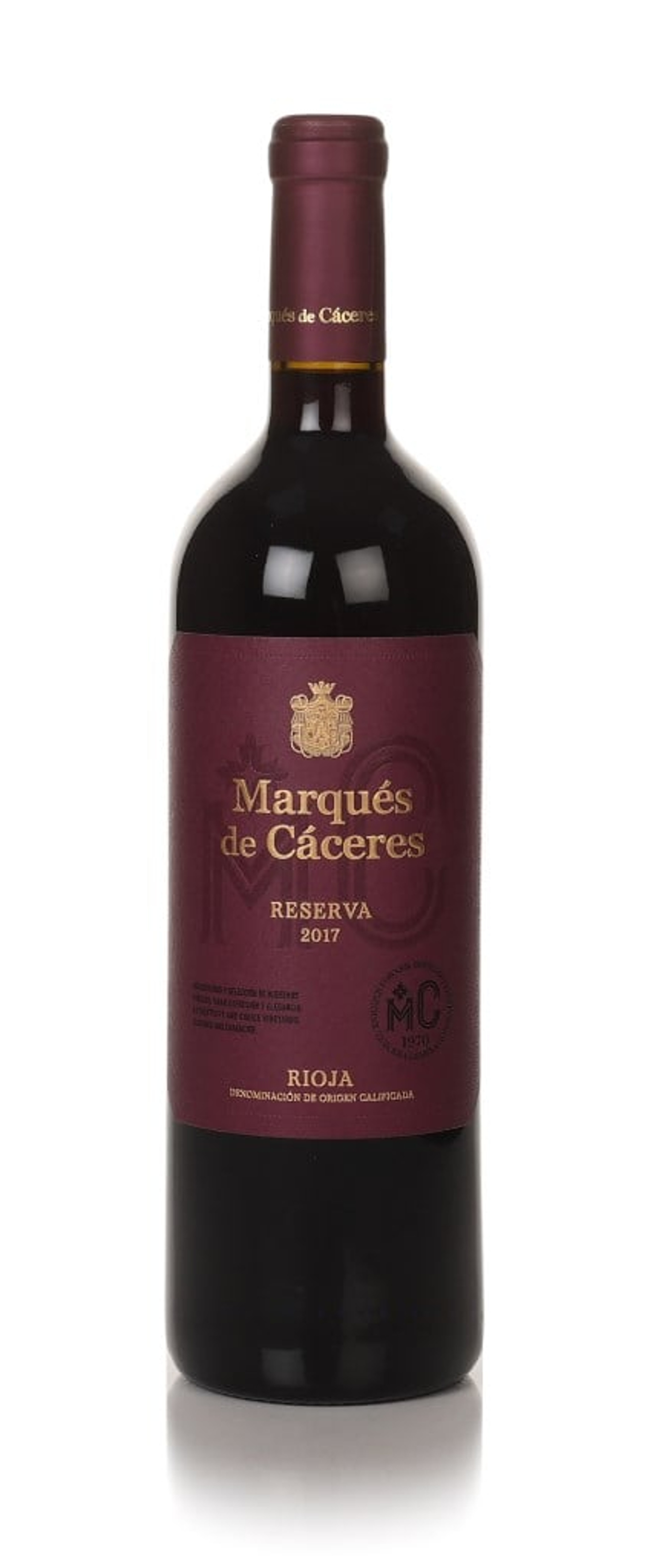 Marqués de Cáceres Reserva Rioja 2017 75cl