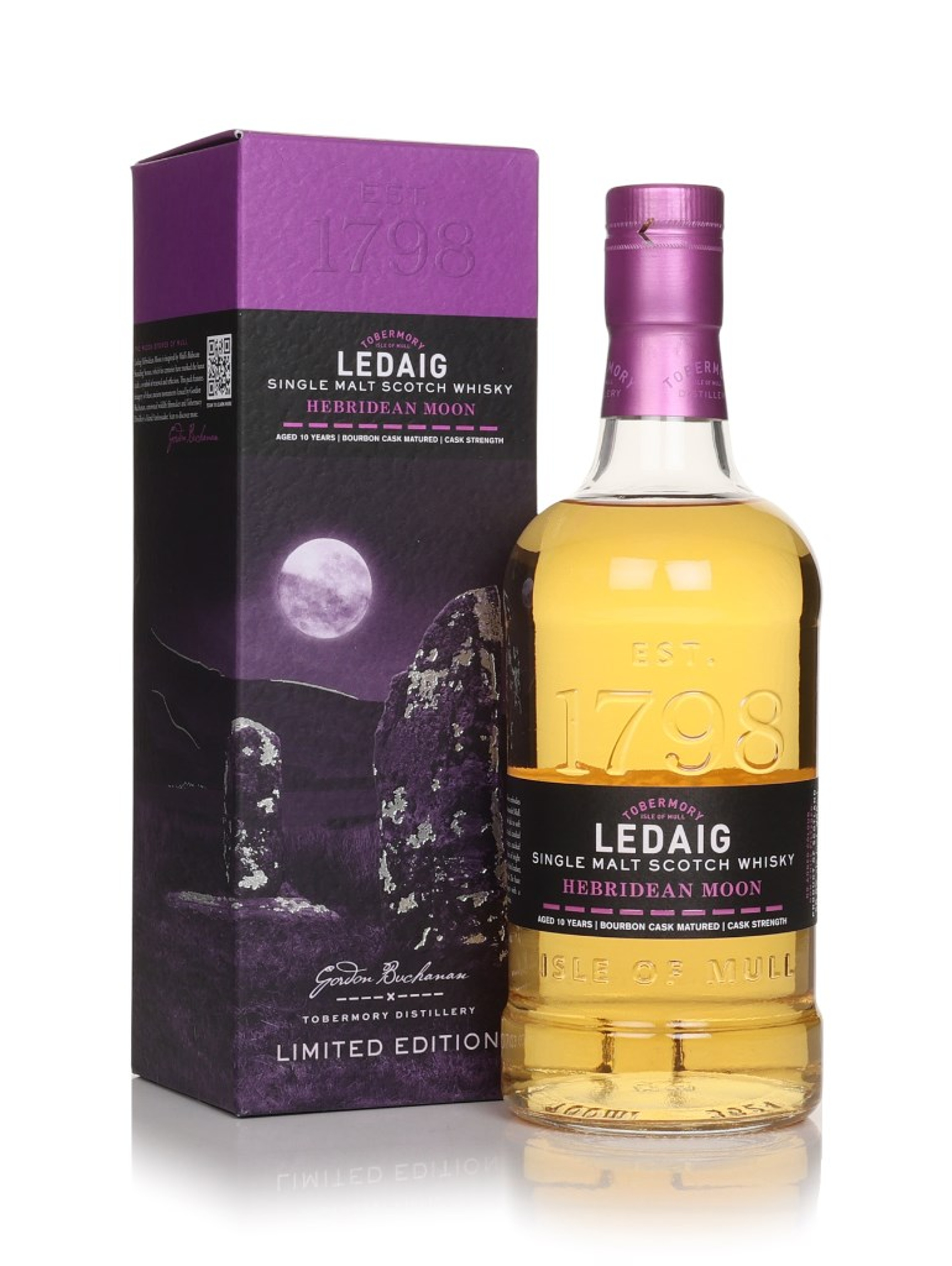 Ledaig 10 Year Old - Hebridean Moon 70cl