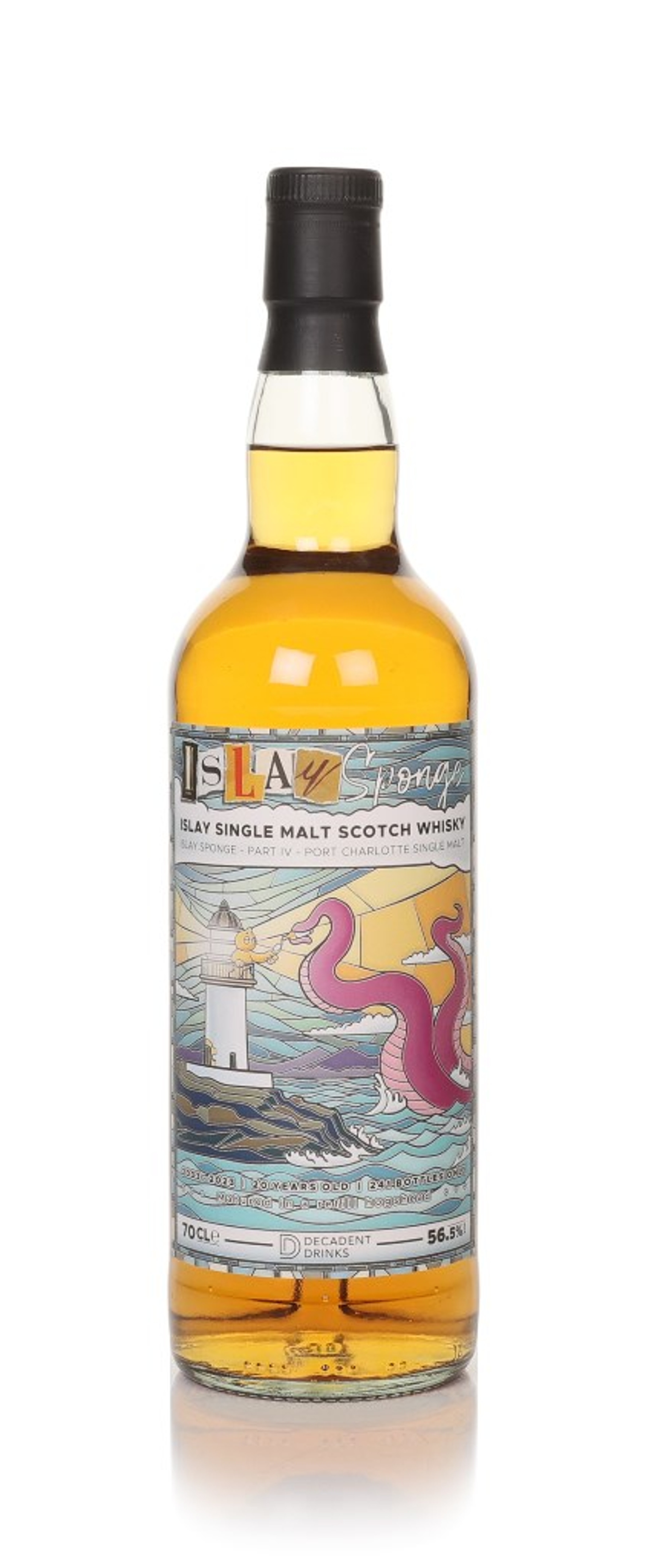 Port Charlotte 20 Year Old 2003 - Islay Sponge Part 4 (Decadent Drinks) 70cl